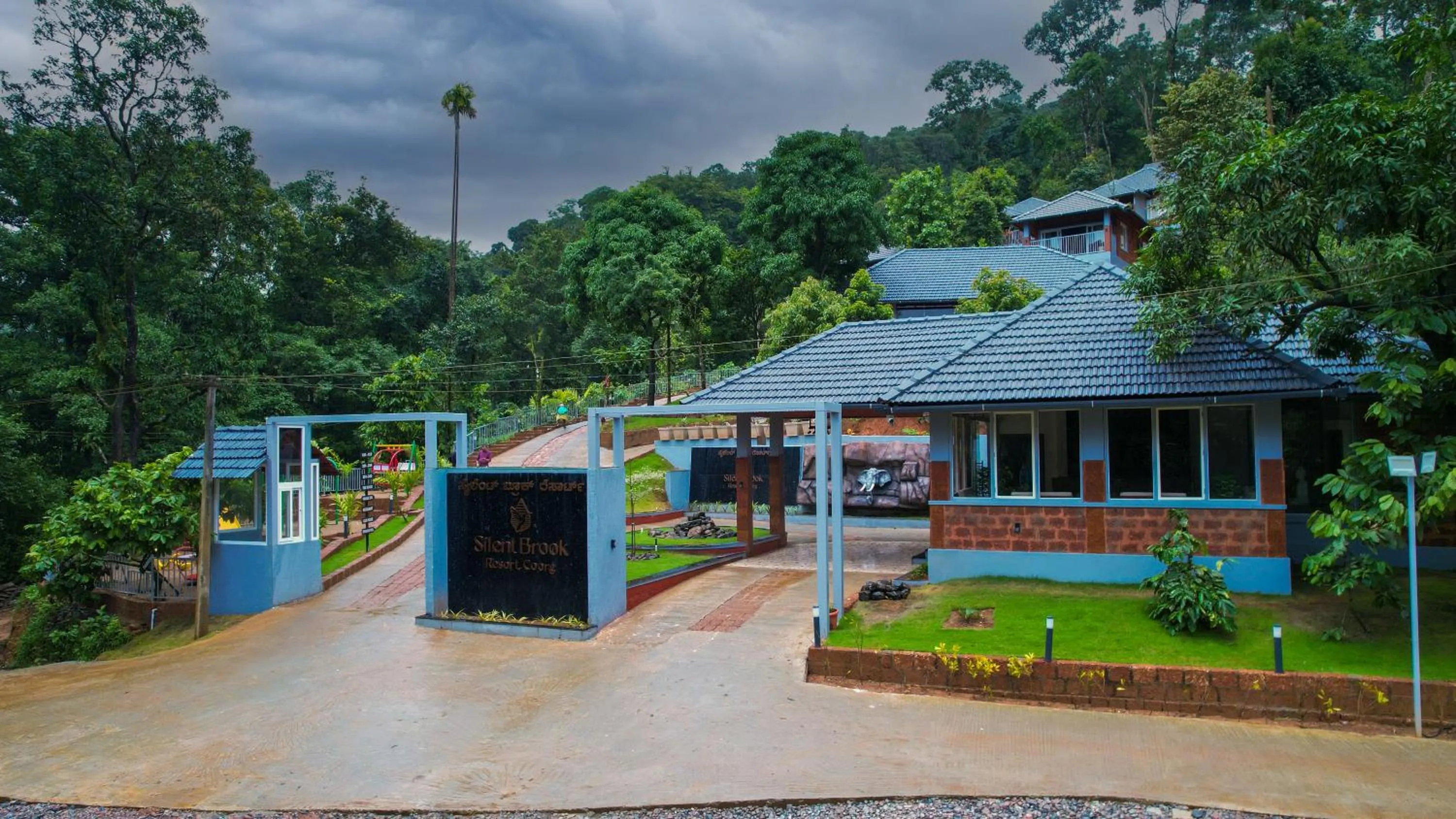 Facade/entrance in Silent Brook Resort - Coorg