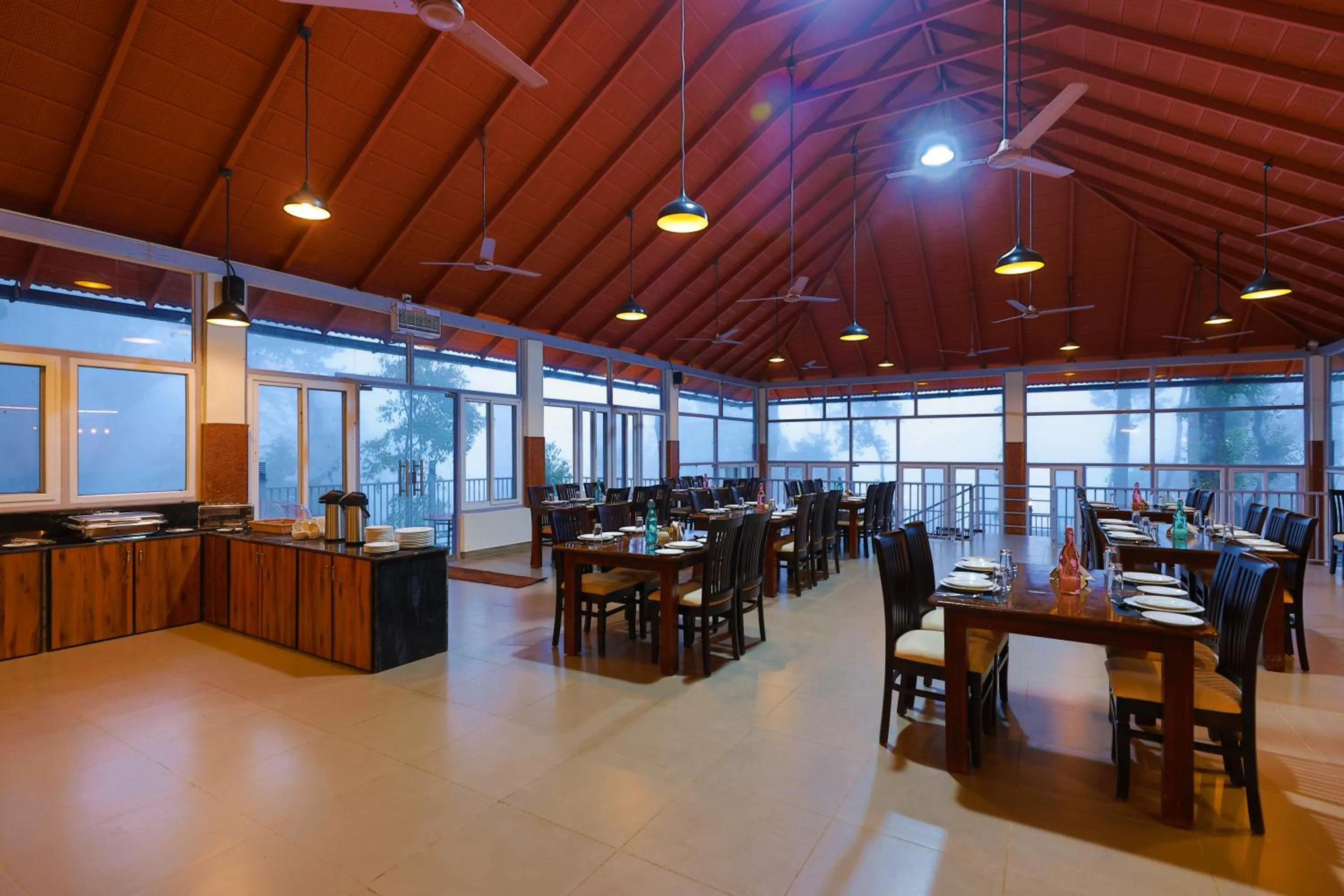 Restaurant/places to eat in Silent Brook Resort - Coorg