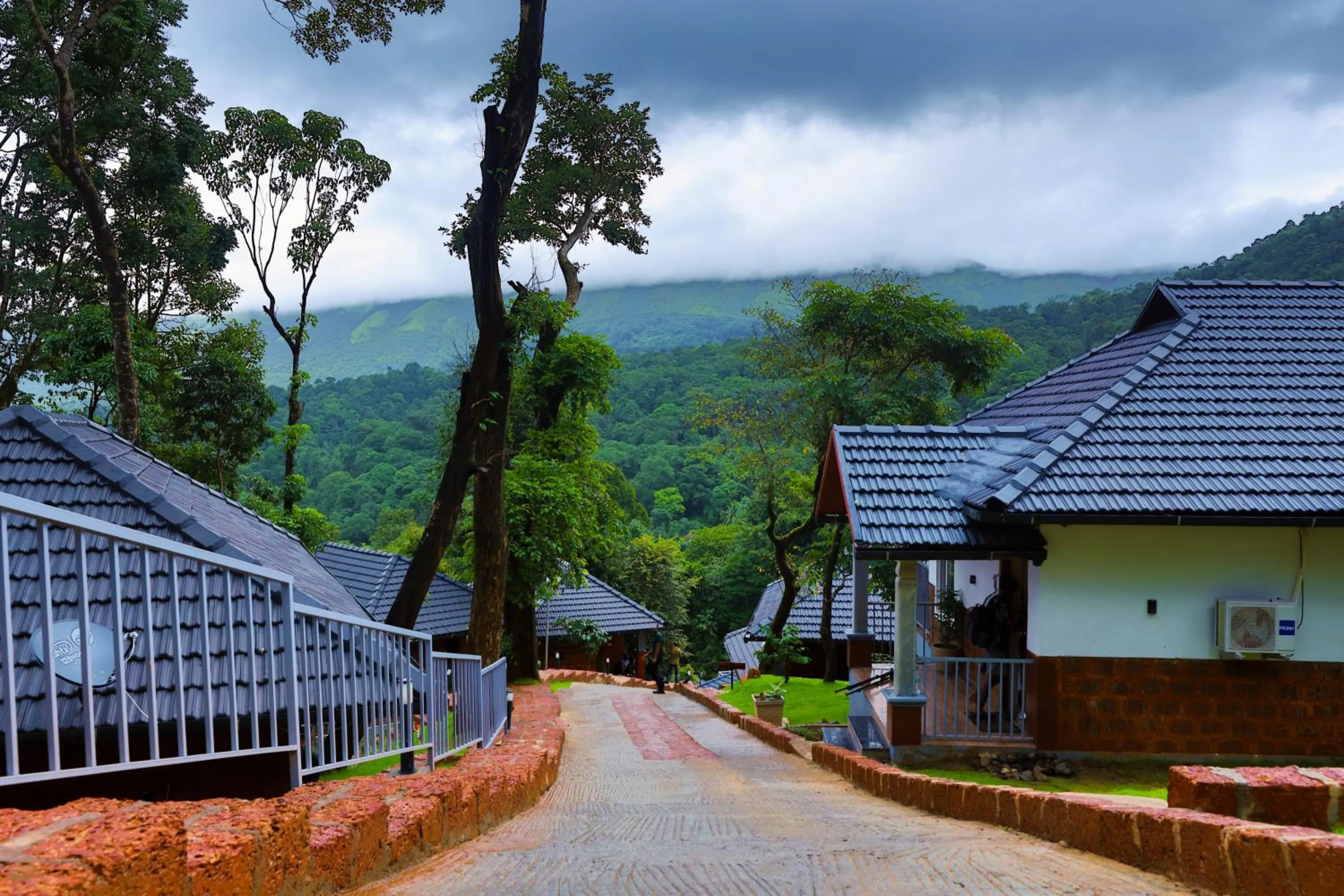Mountain view in Silent Brook Resort - Coorg