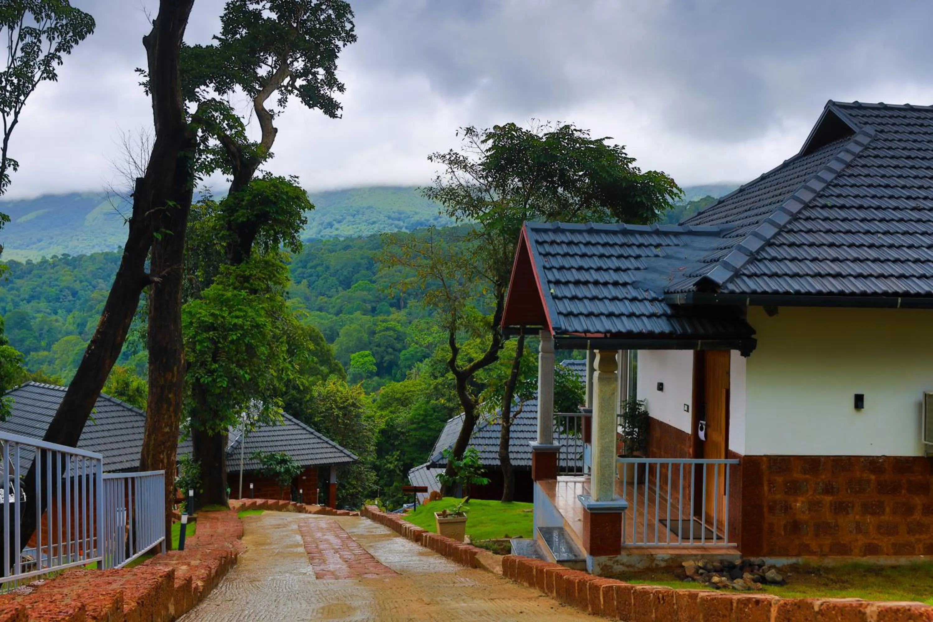 Property building in Silent Brook Resort - Coorg