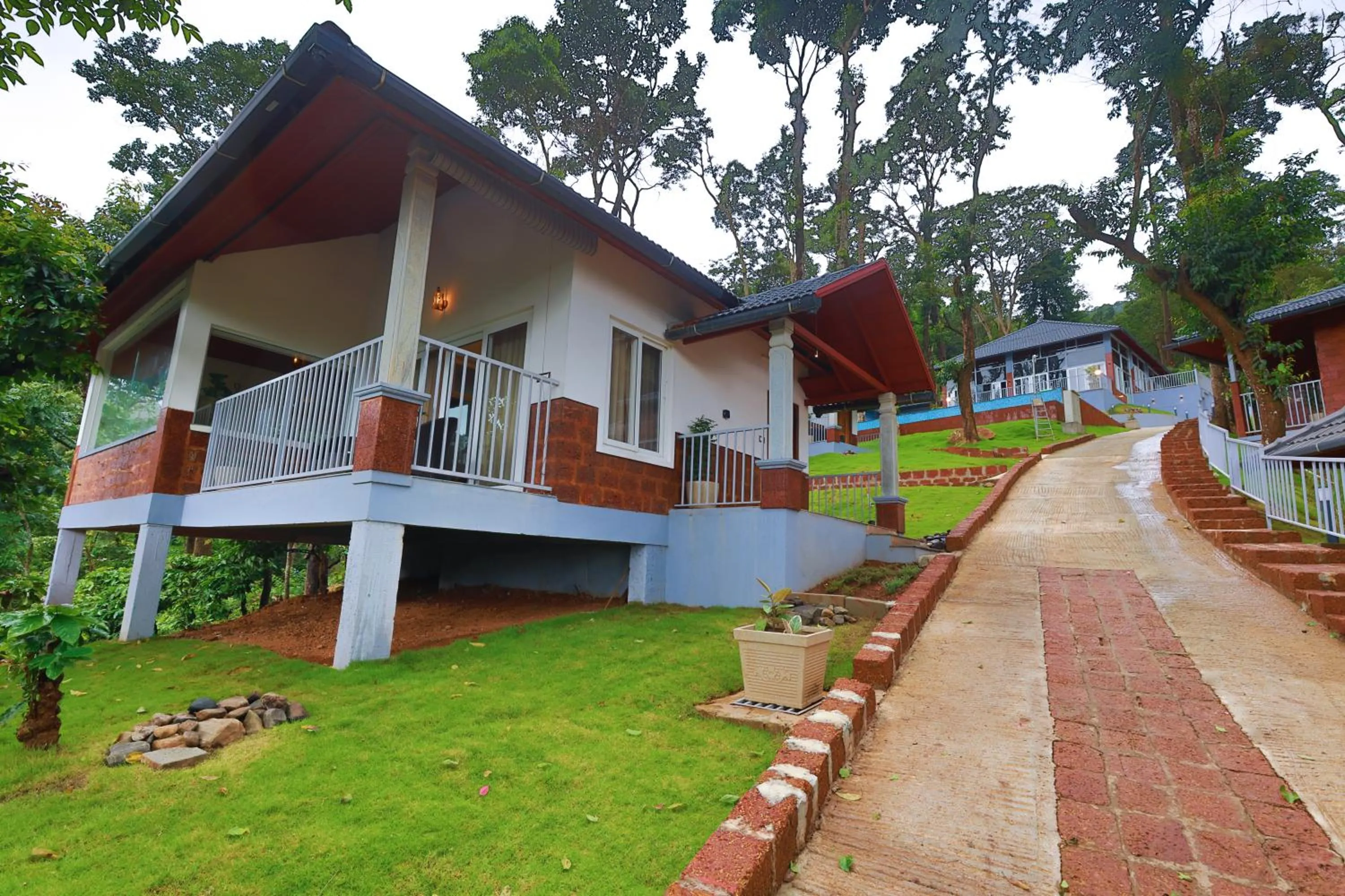 Property building in Silent Brook Resort - Coorg