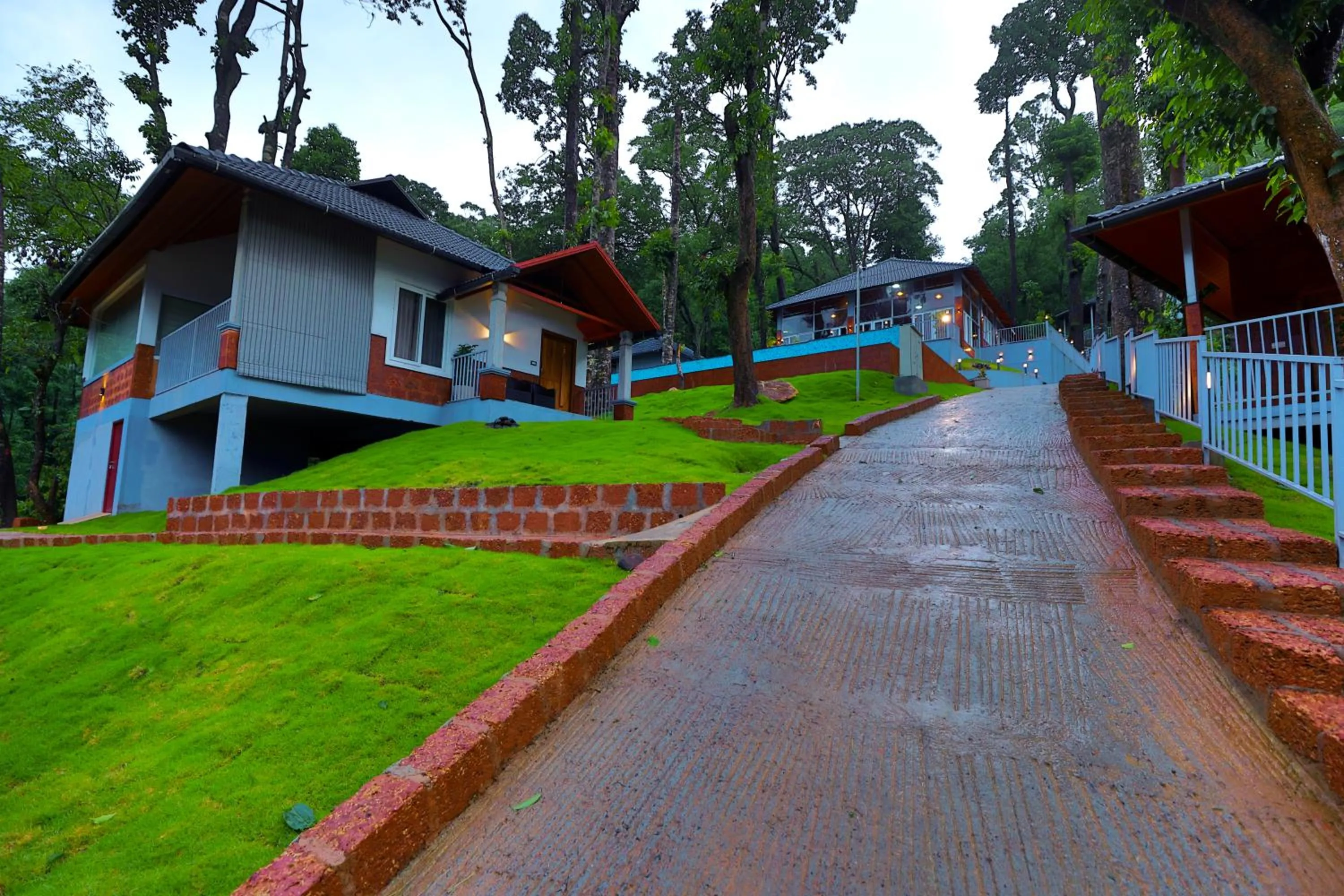 Property building in Silent Brook Resort - Coorg