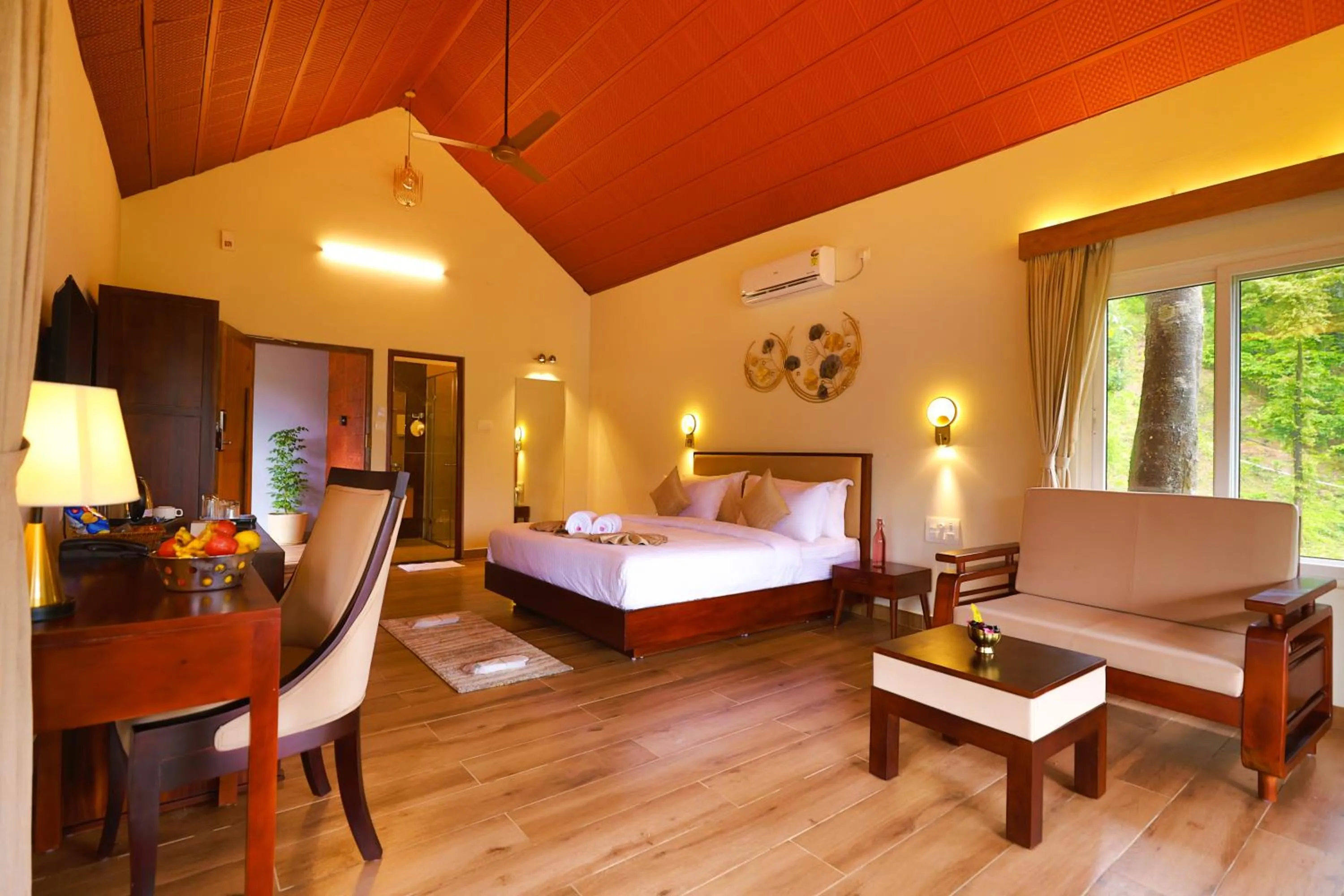 Bedroom, Bed in Silent Brook Resort - Coorg