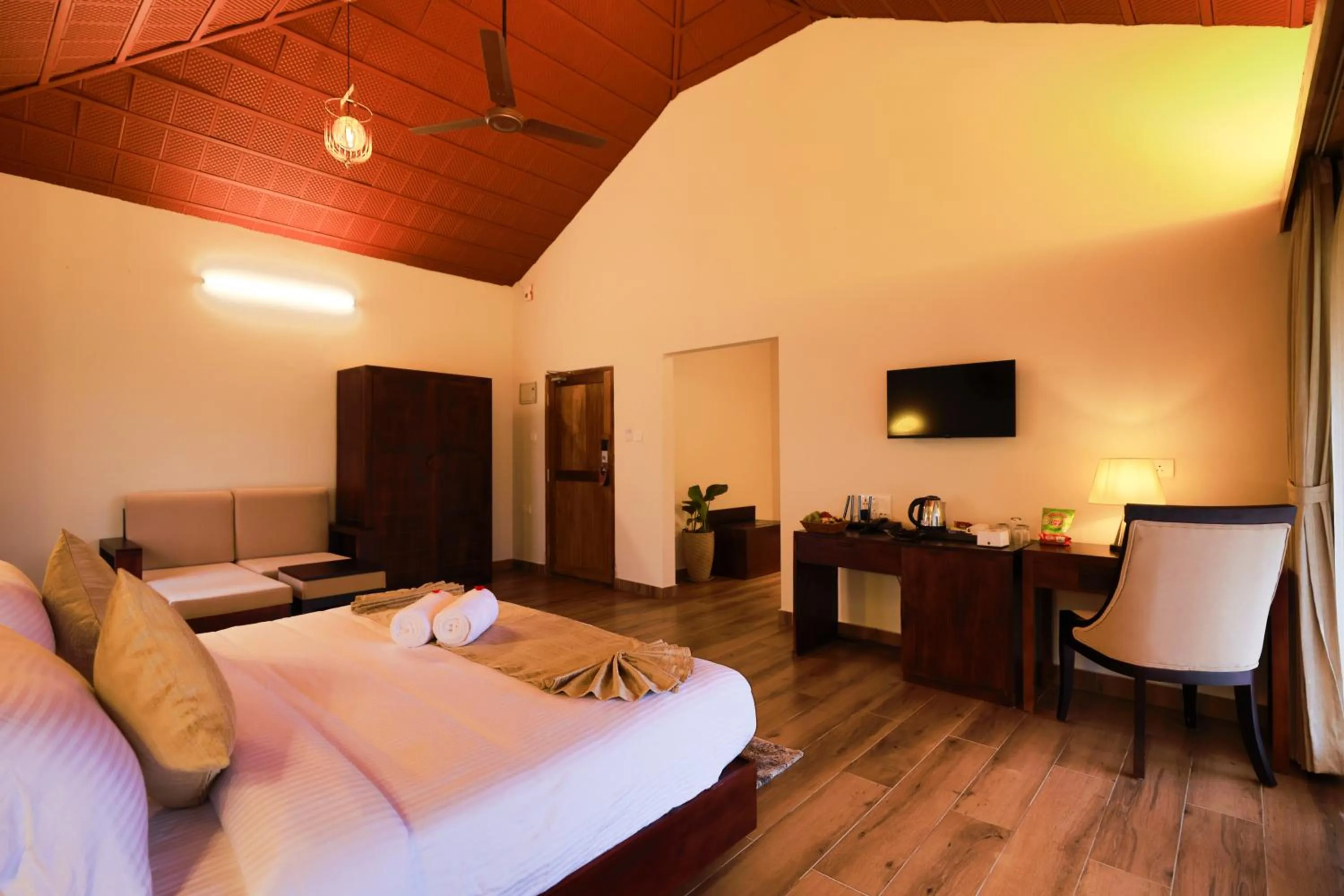 Bedroom, Bed in Silent Brook Resort - Coorg