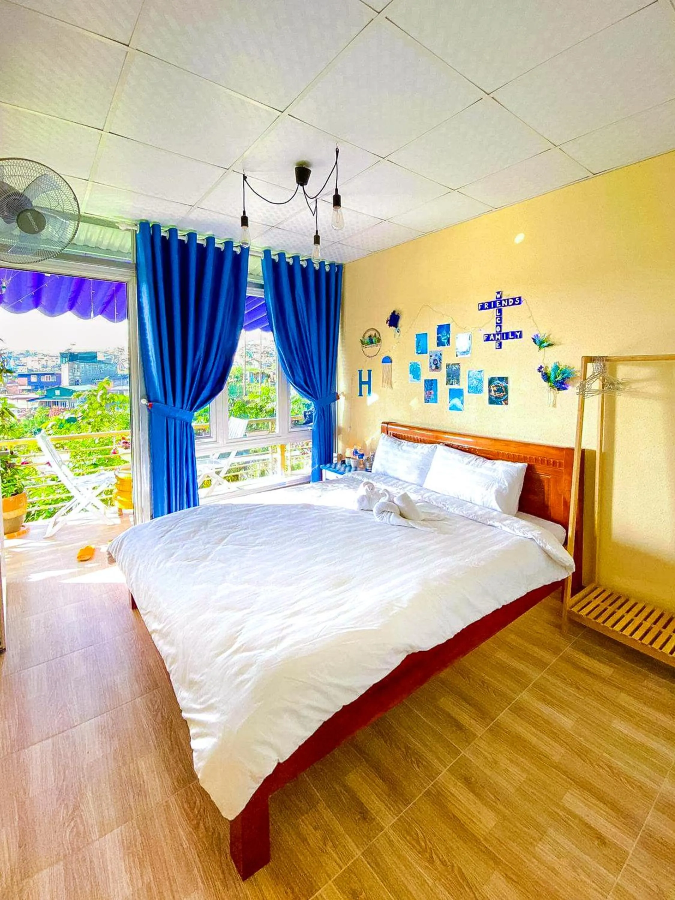 Bed in Robins Guesthouse