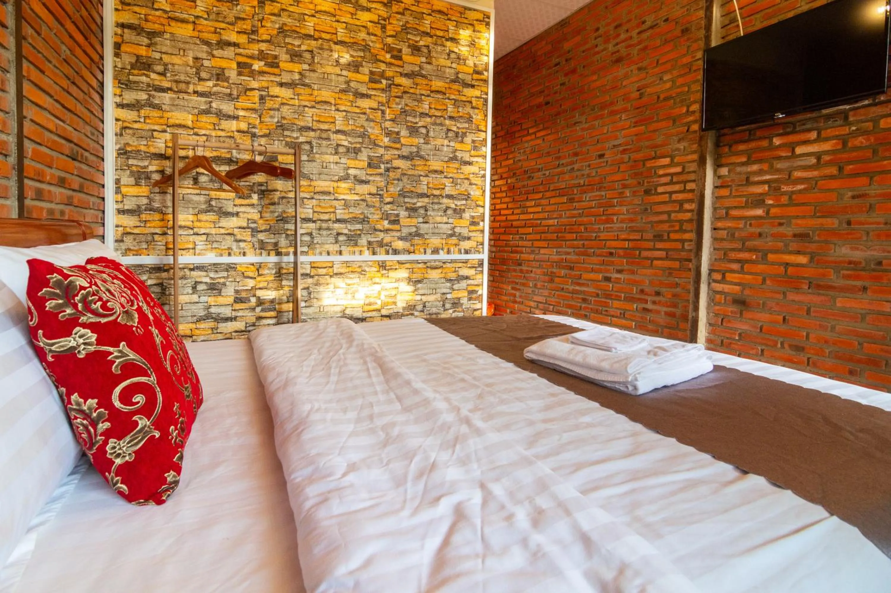 Bed in Robins Guesthouse