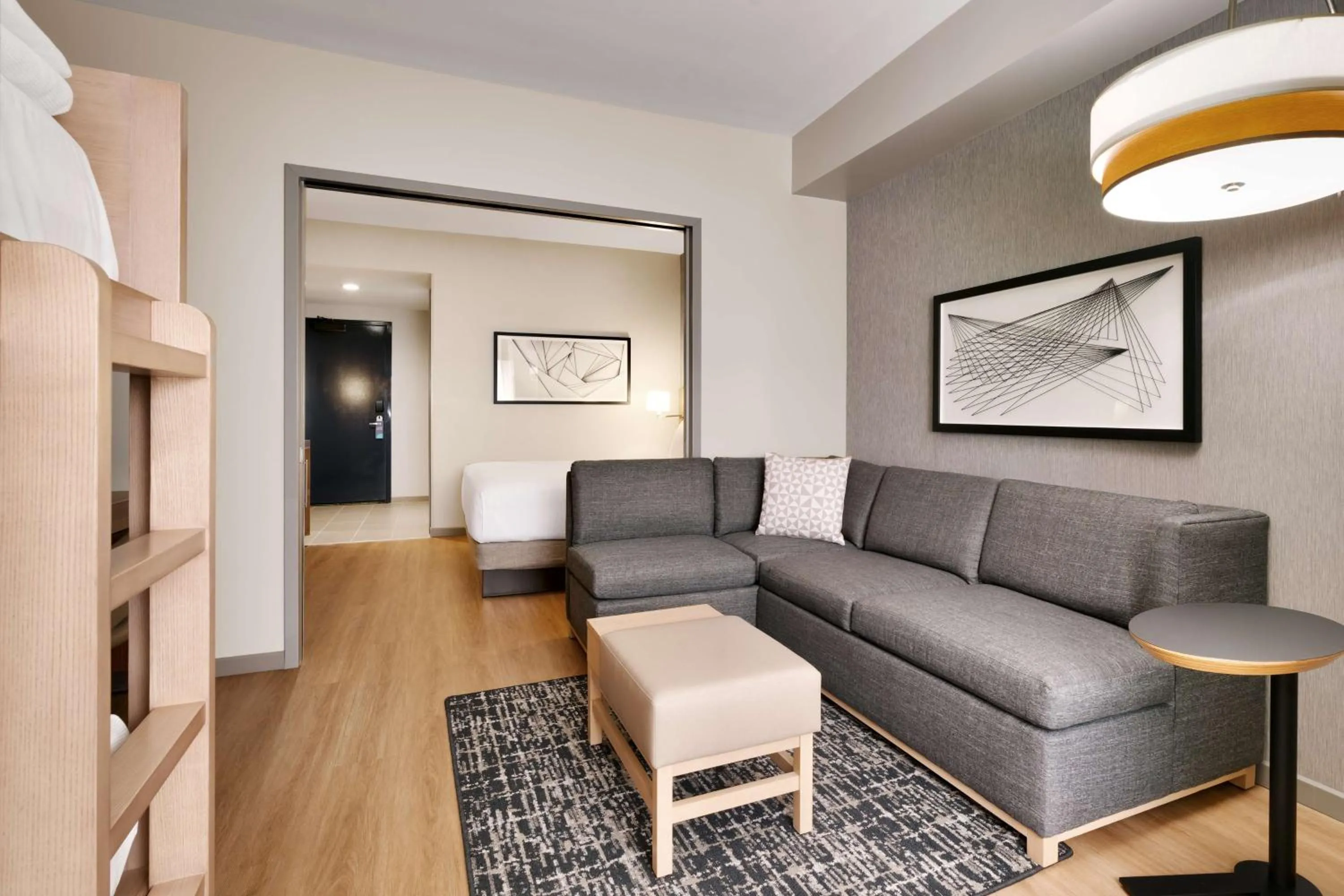 Bedroom in Hyatt Place at Anaheim Resort / Convention Center