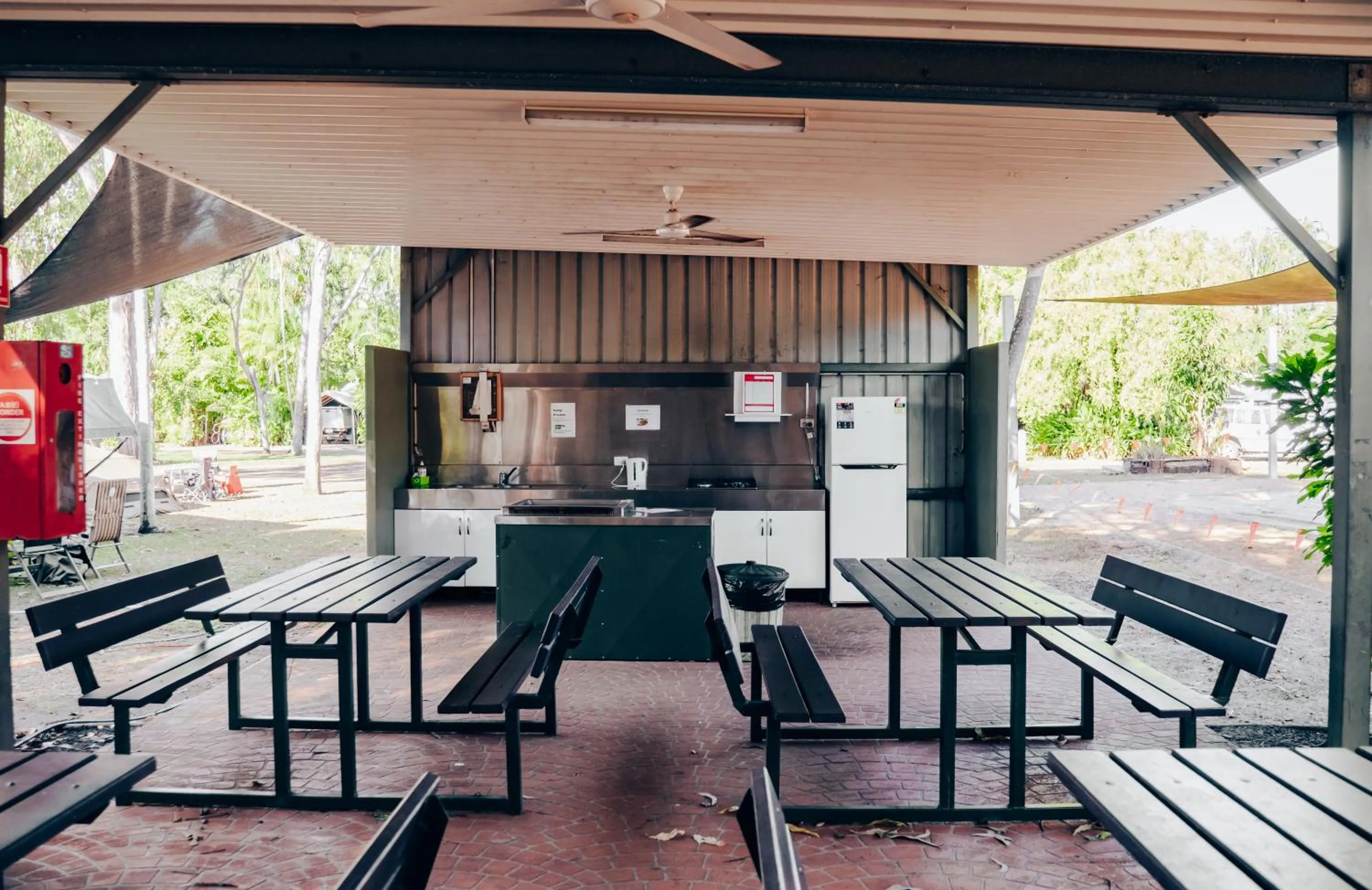 BBQ facilities in BIG4 Howard Springs Holiday Park