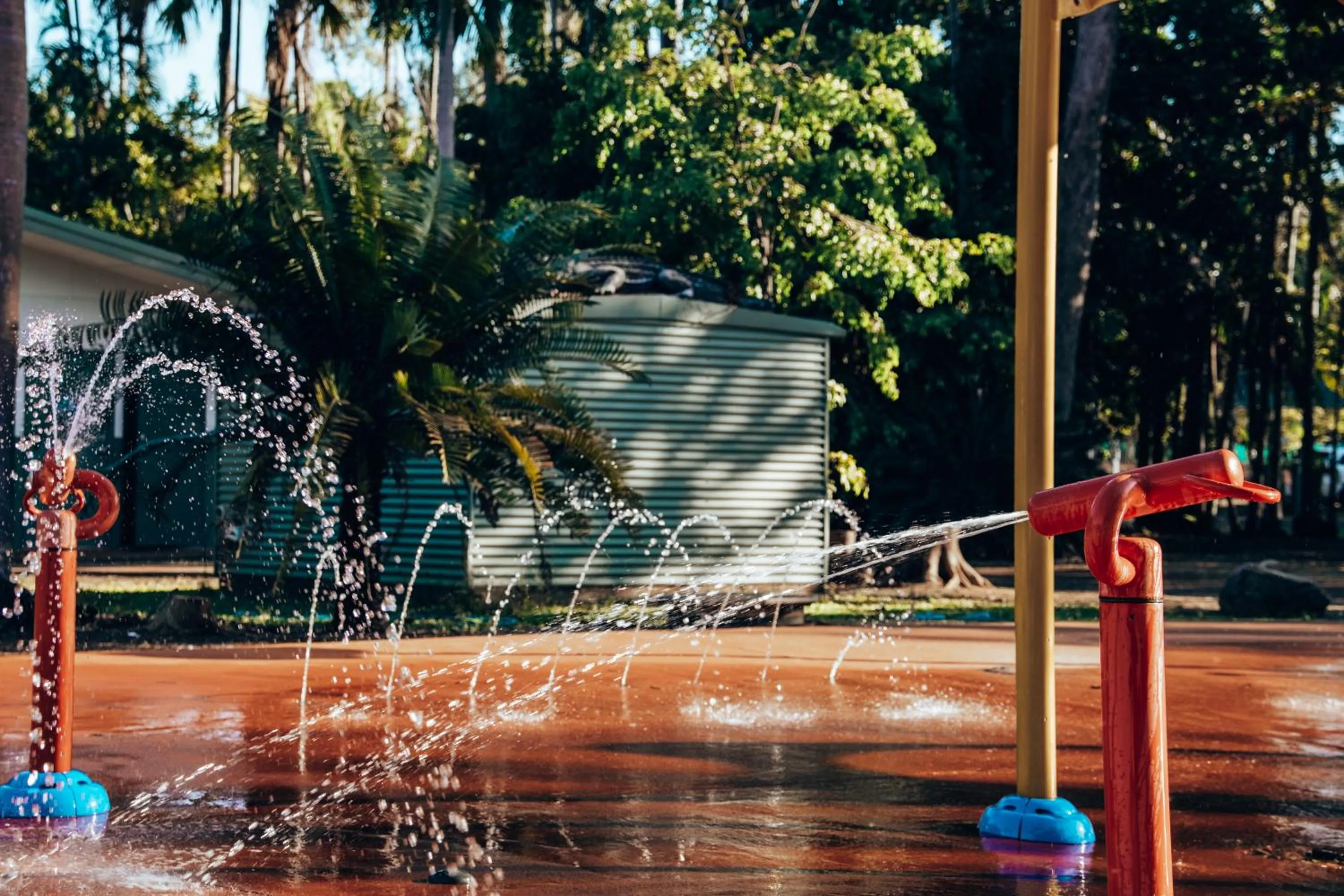 Aqua park in BIG4 Howard Springs Holiday Park