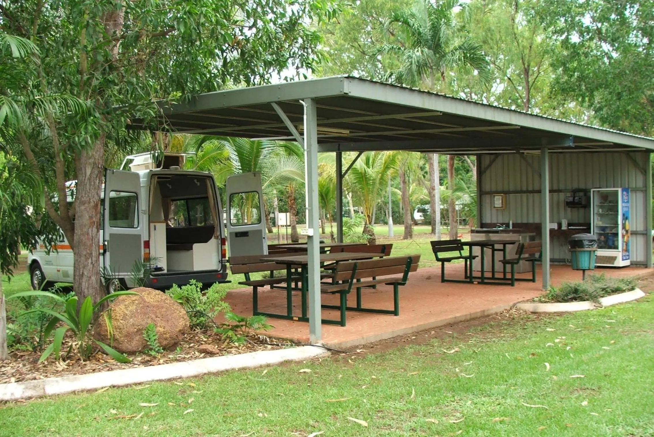 BBQ facilities in BIG4 Howard Springs Holiday Park