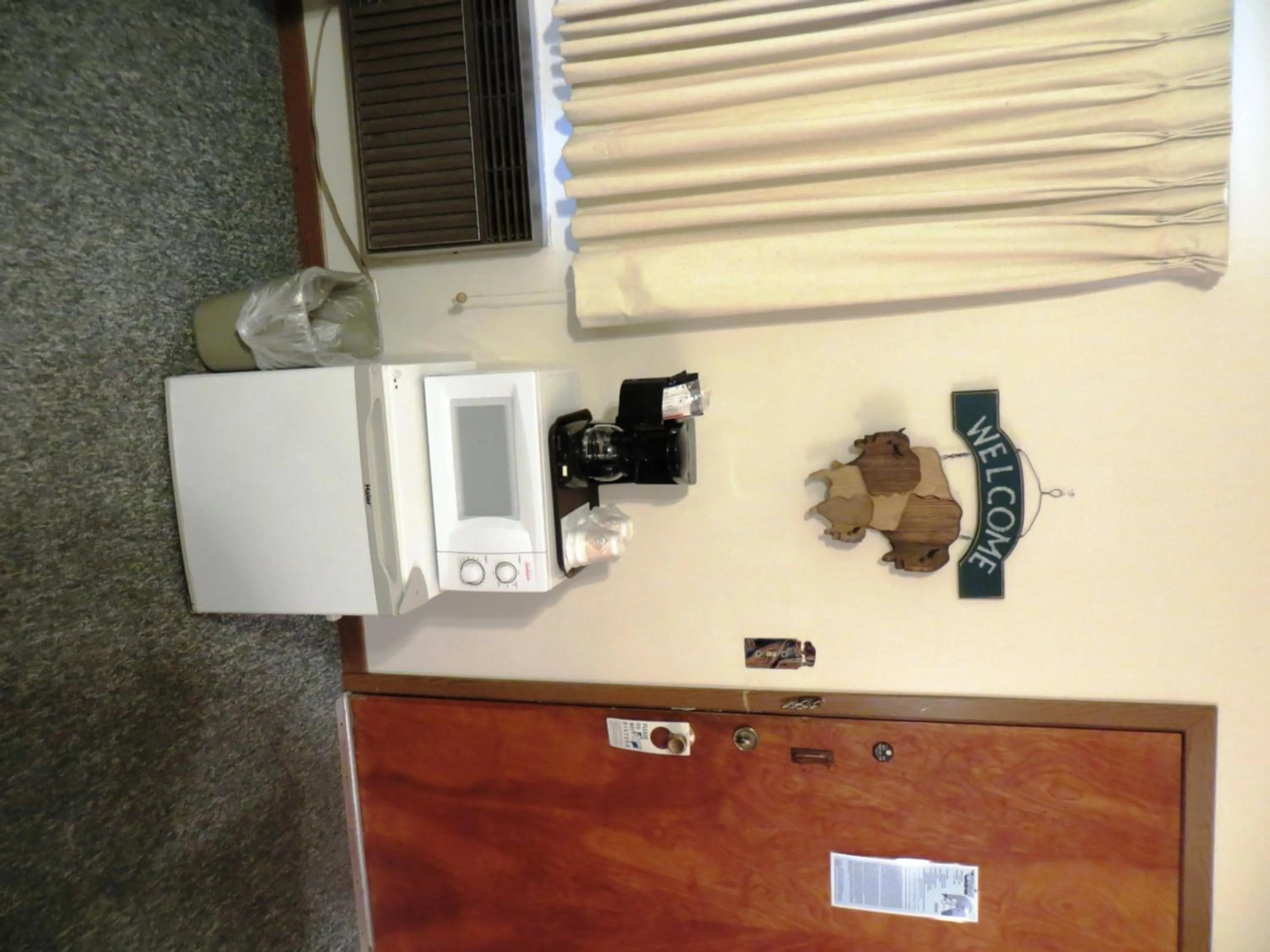 Decorative detail in Chief Motel