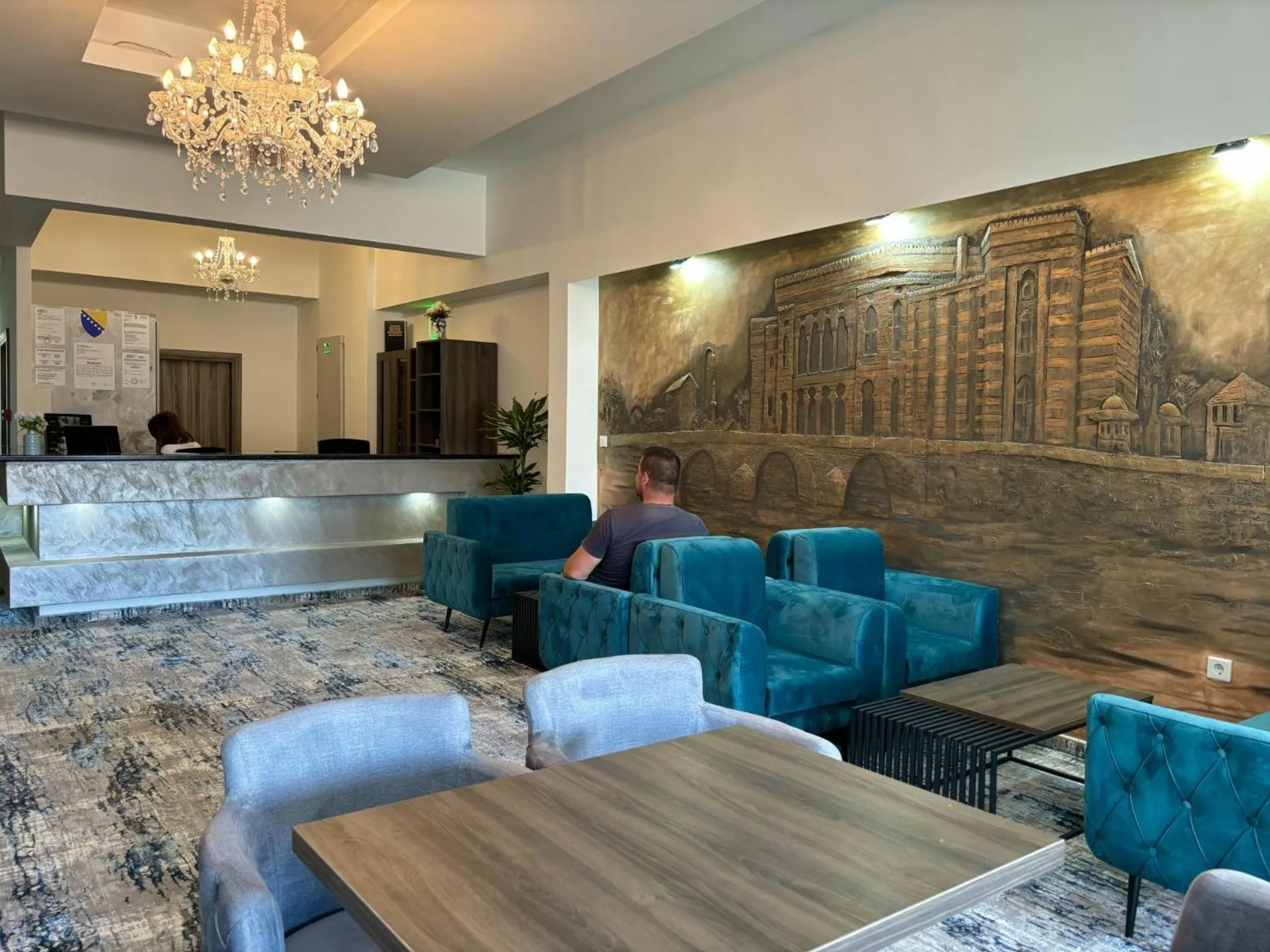 People in Hotel Residence Travnik