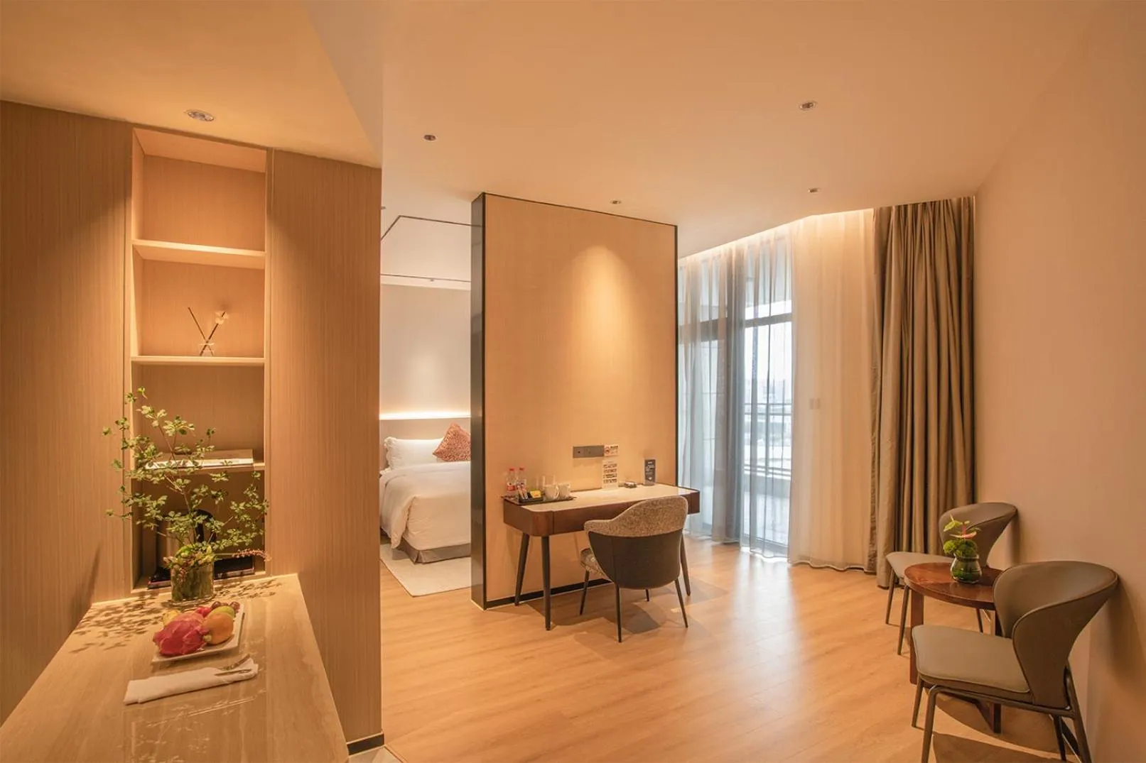 Bed in Lia Charlton Hotel Shenzhen