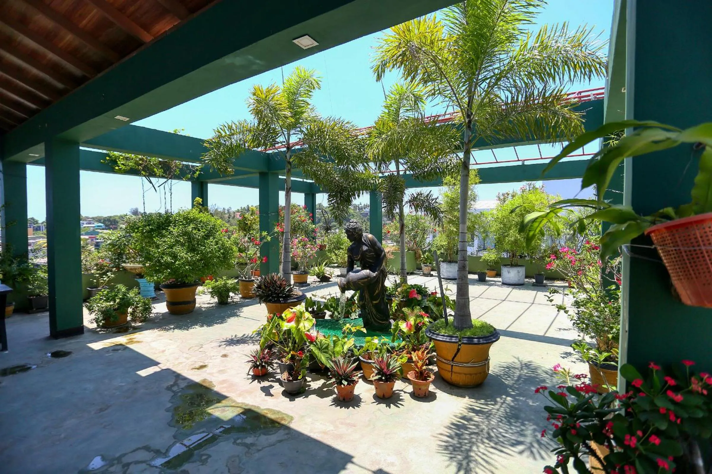 Garden in Hotel Sea Line
