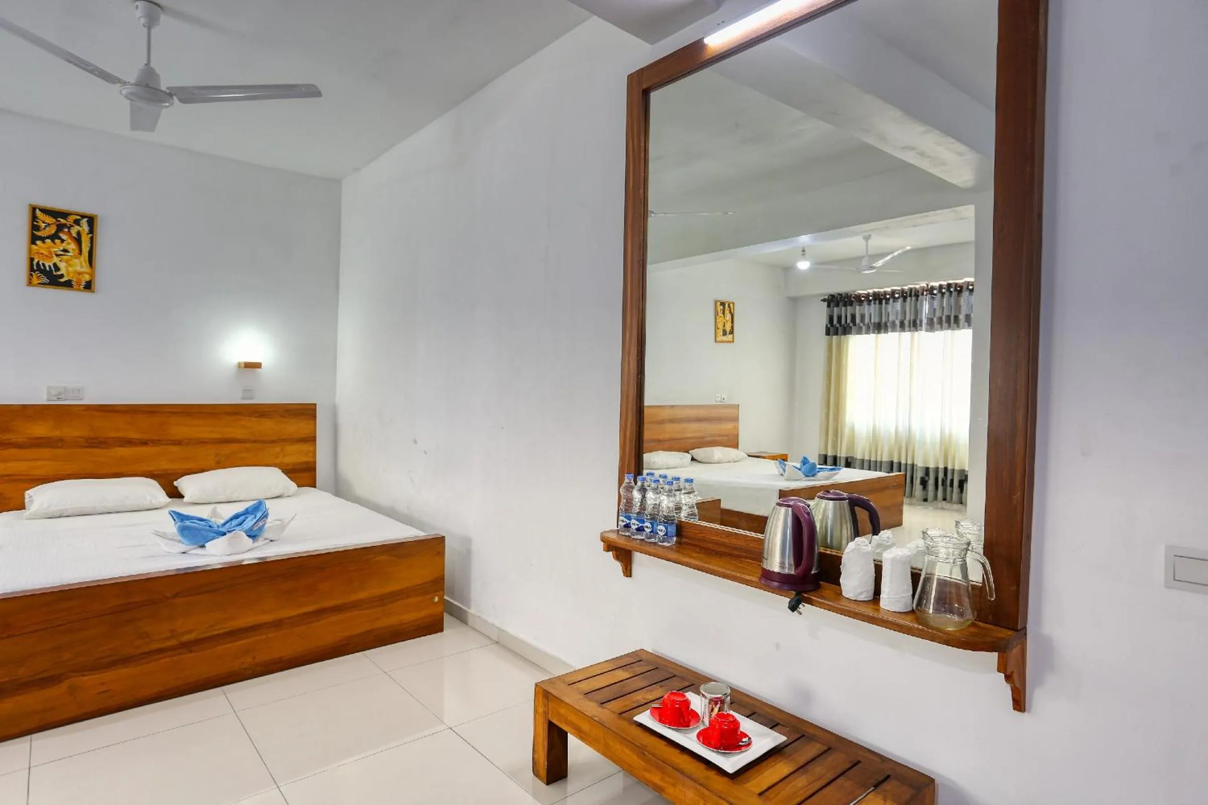Bed in Hotel Sea Line
