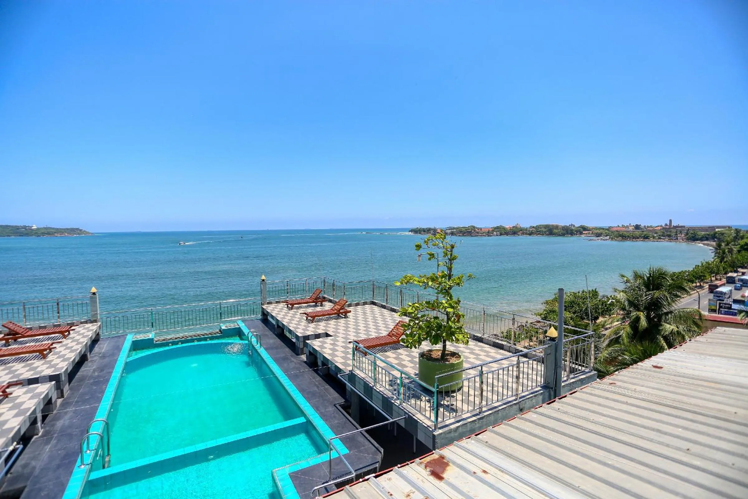 Balcony/Terrace in Hotel Sea Line
