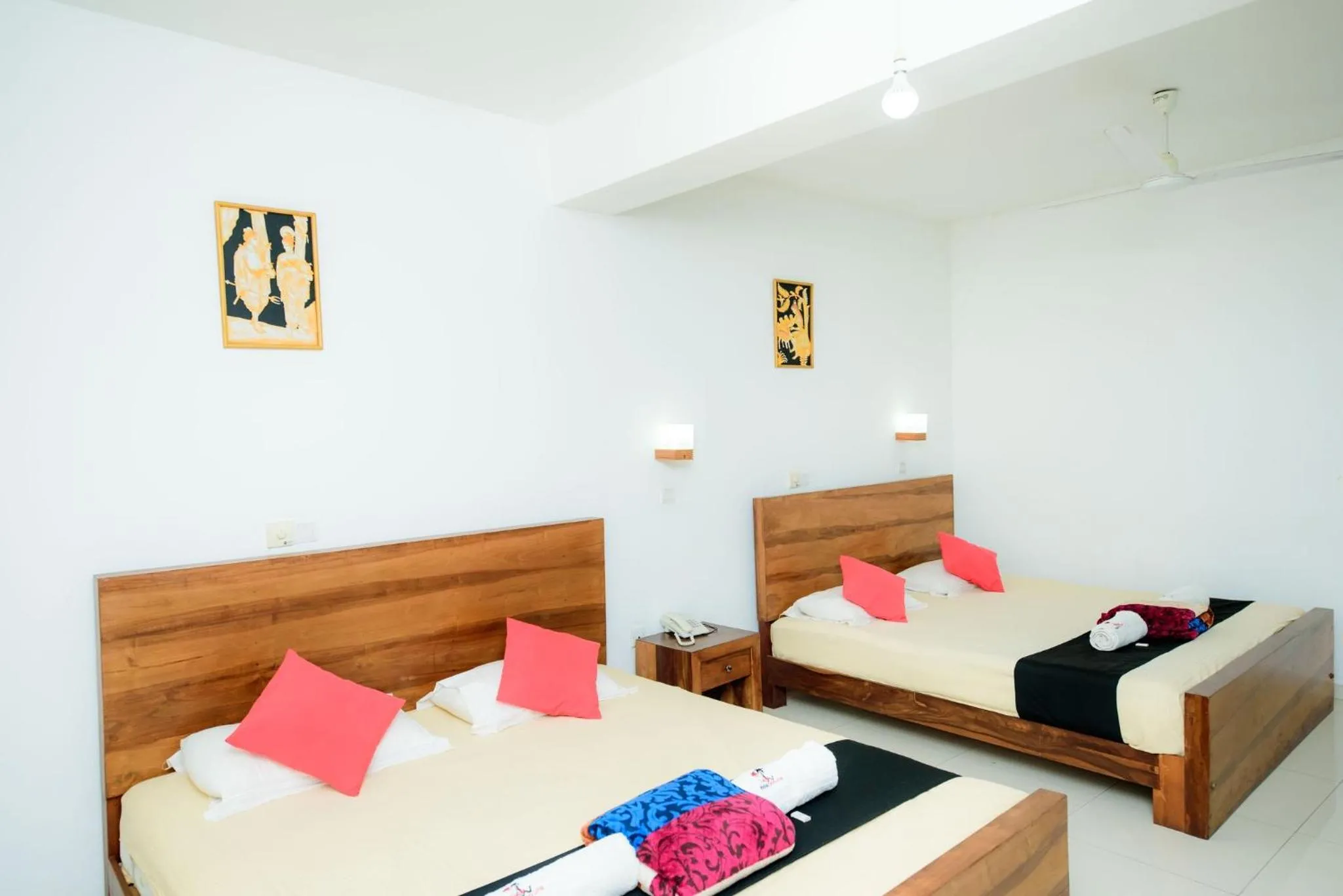 Bedroom, Bed in Hotel Sea Line