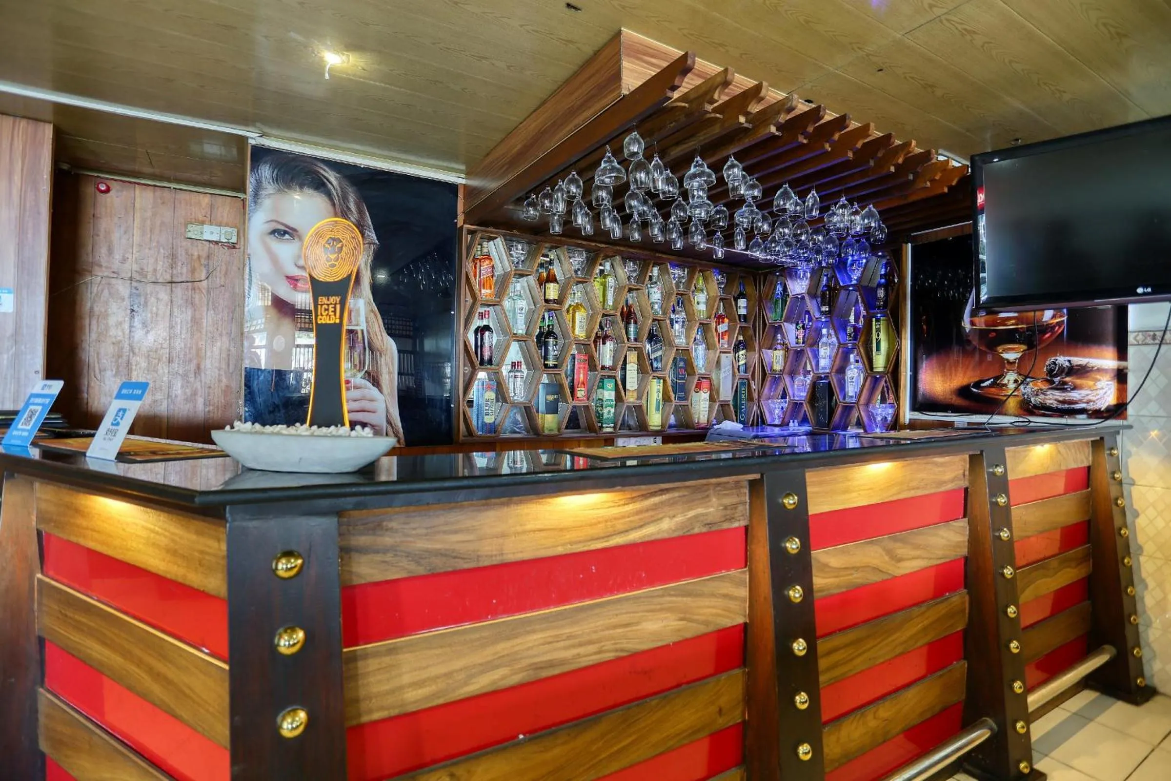 Lounge or bar in Hotel Sea Line