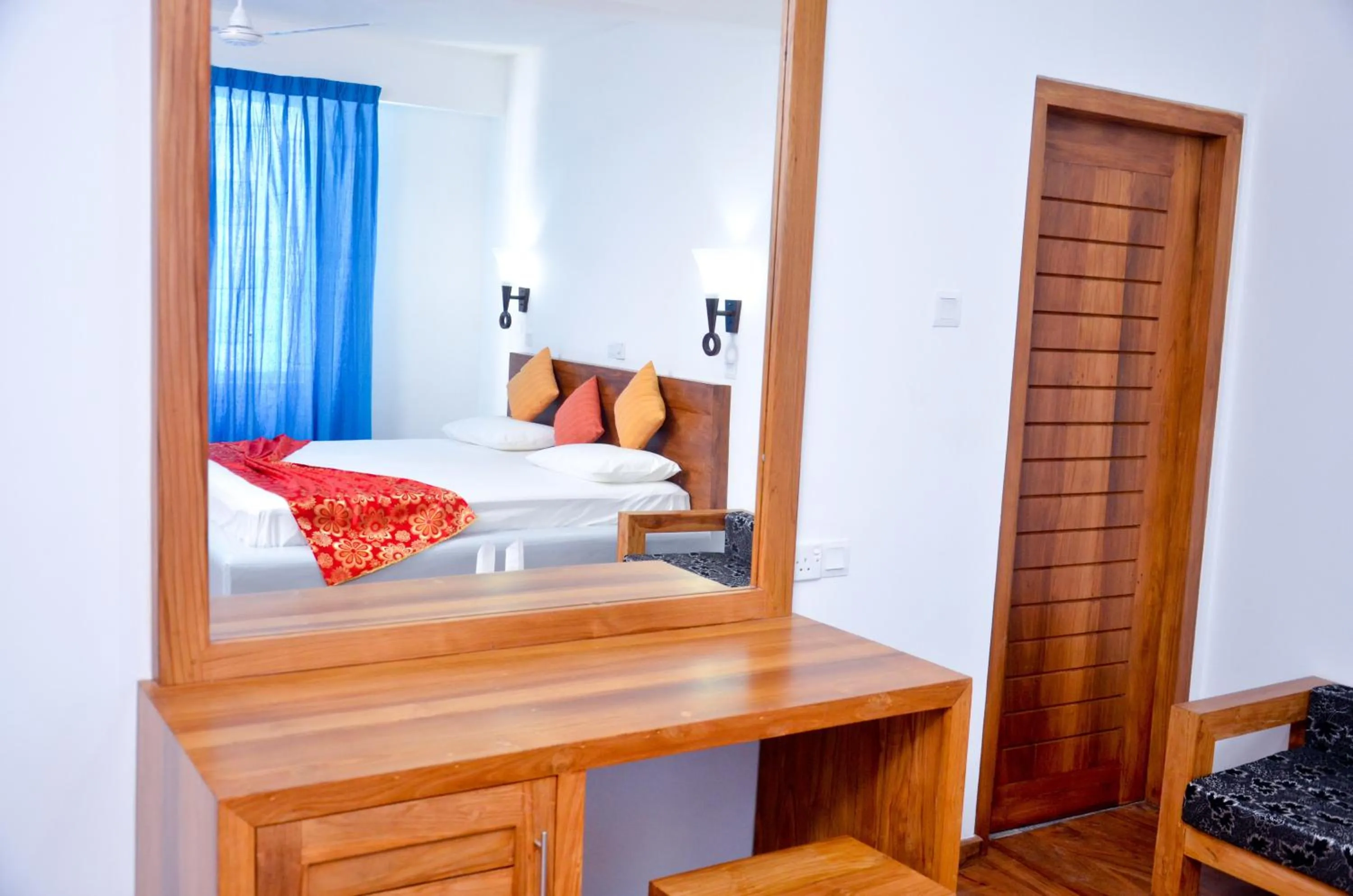 Bed in Hotel Sea Line