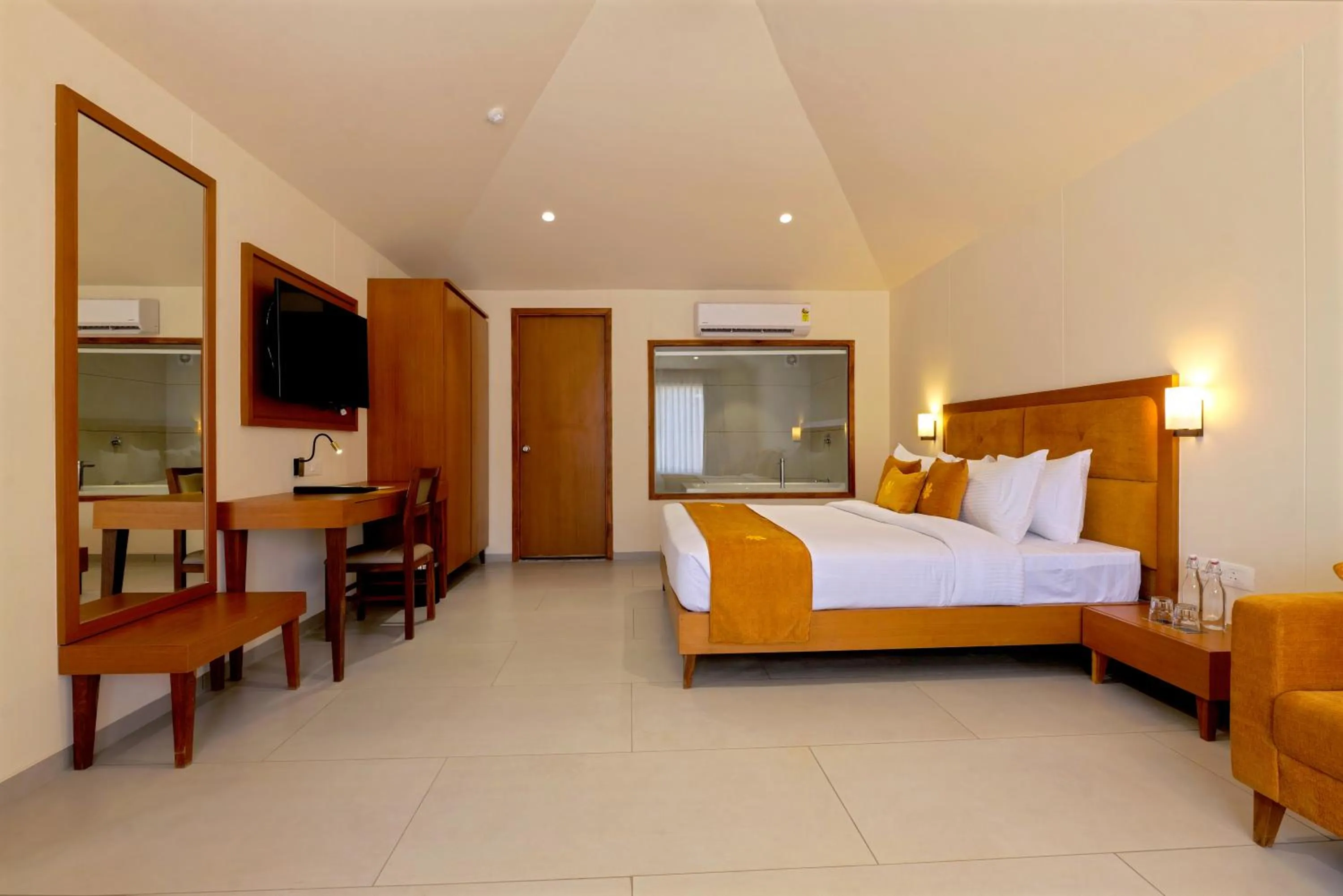 Bed in The Gold Beach Annexe