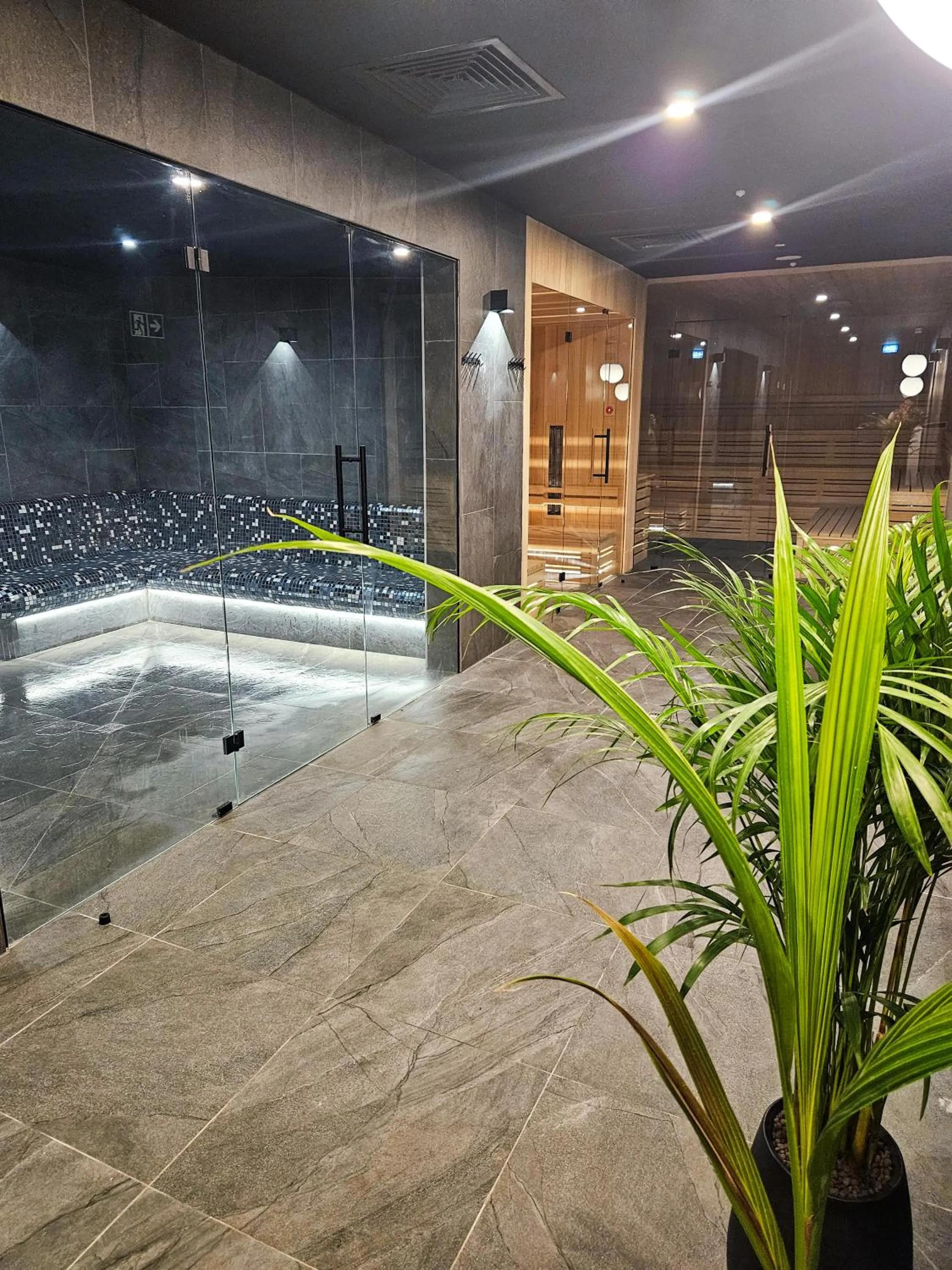 Sauna in Arche Nałęczów & SPA dawne Sanatorium Milicyjne