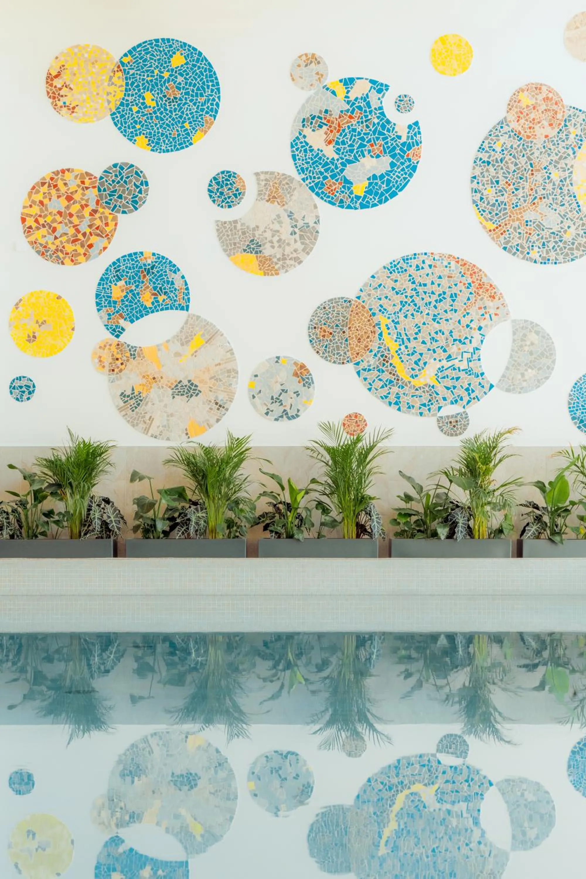 Pool view in Arche Nałęczów & SPA dawne Sanatorium Milicyjne