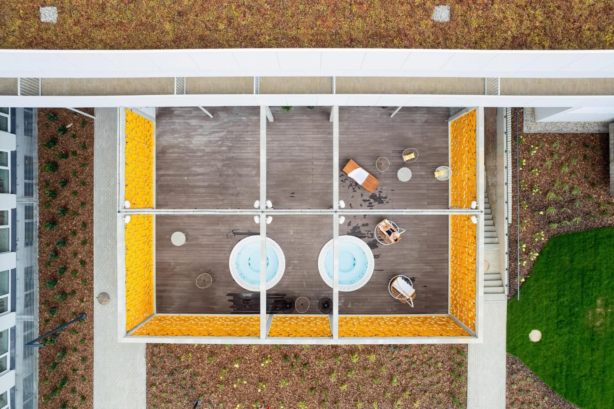 Bird's eye view in Arche Nałęczów & SPA dawne Sanatorium Milicyjne