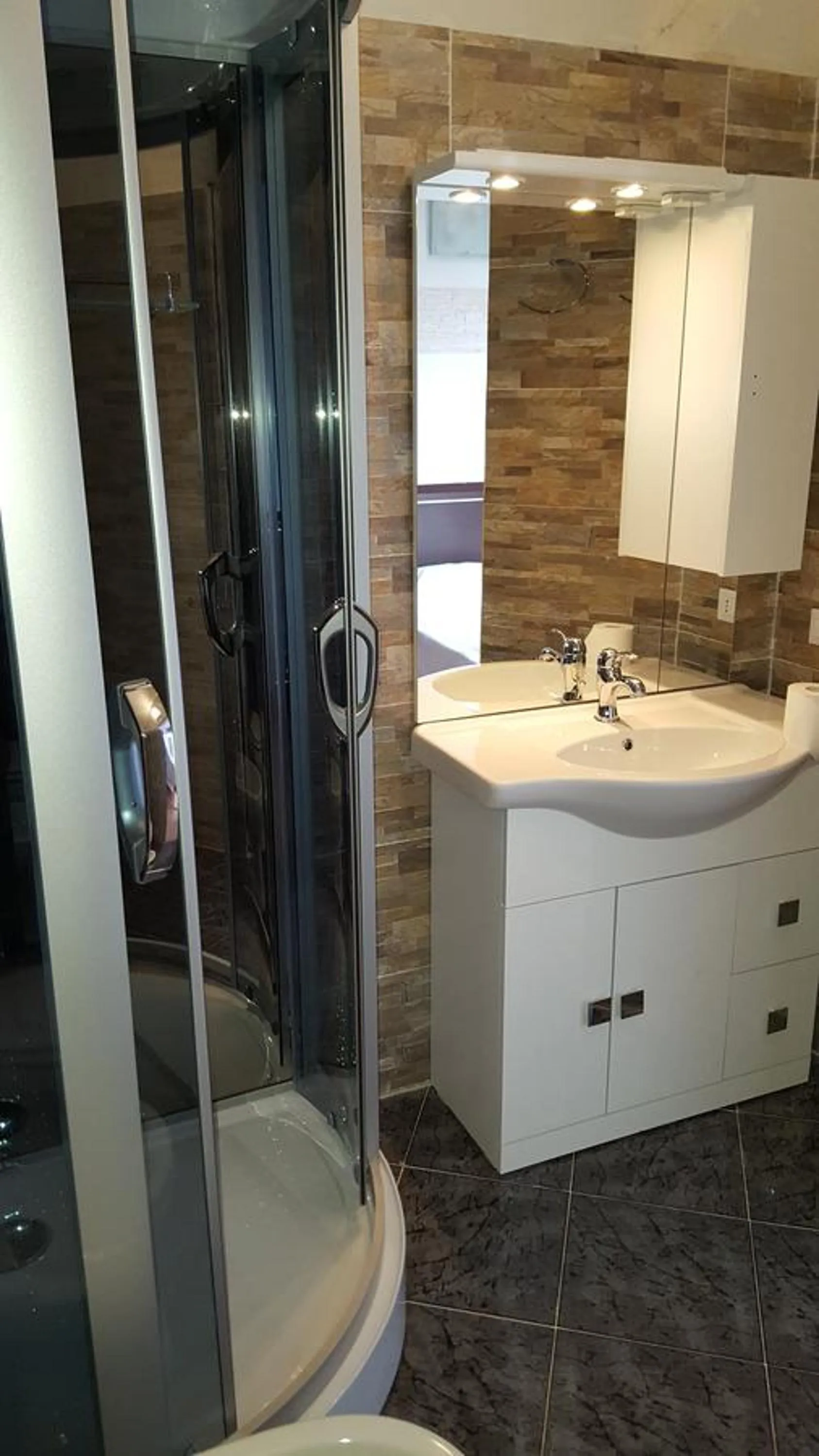 Bathroom in B&B Bed& Fly - Mamma Mia