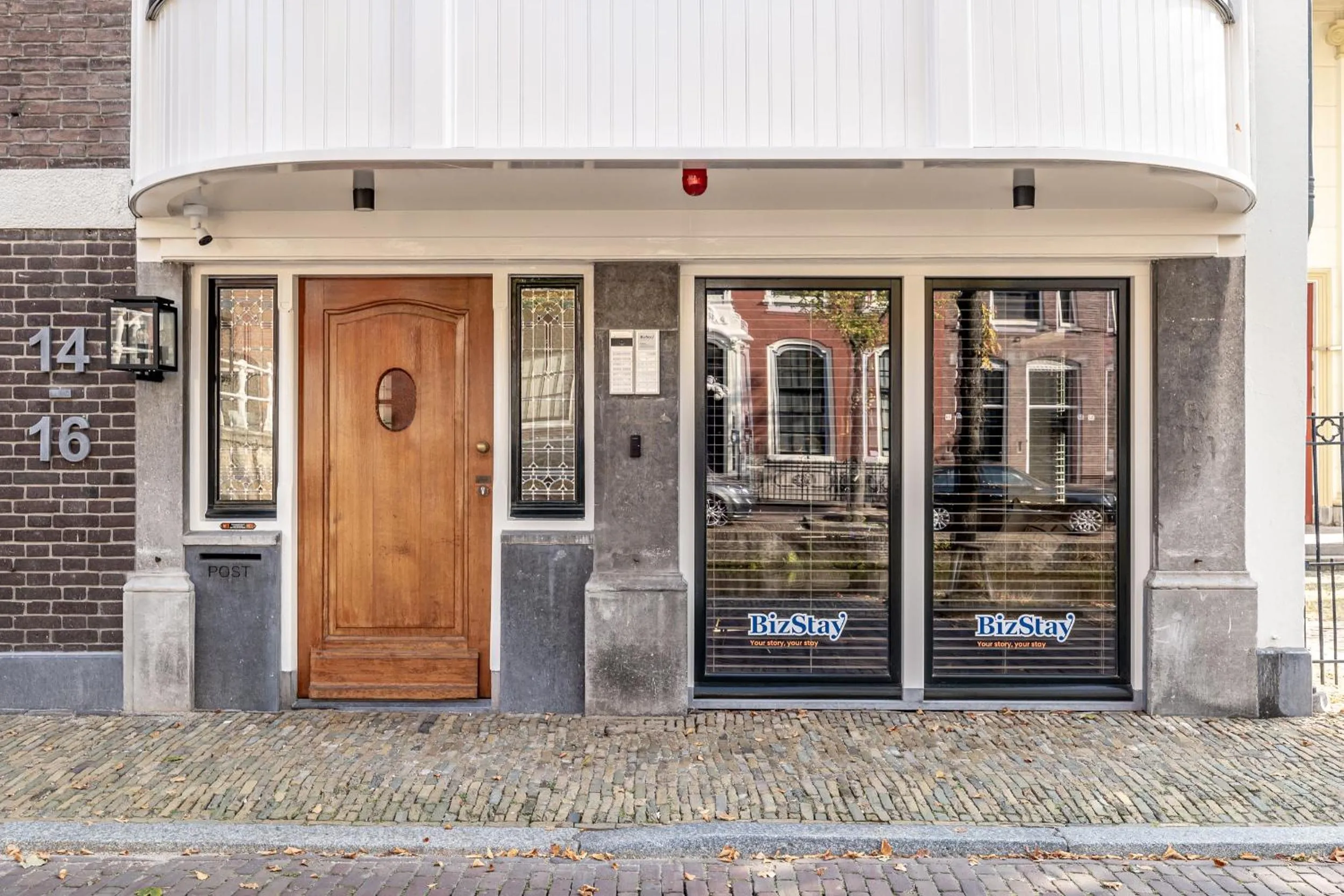 Property building in BizStay Delft