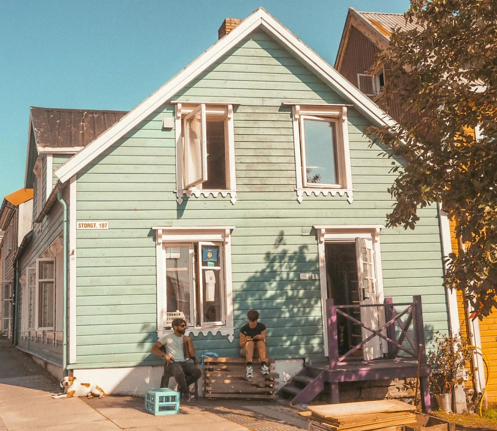 Off site in Tromso Activities Hostel