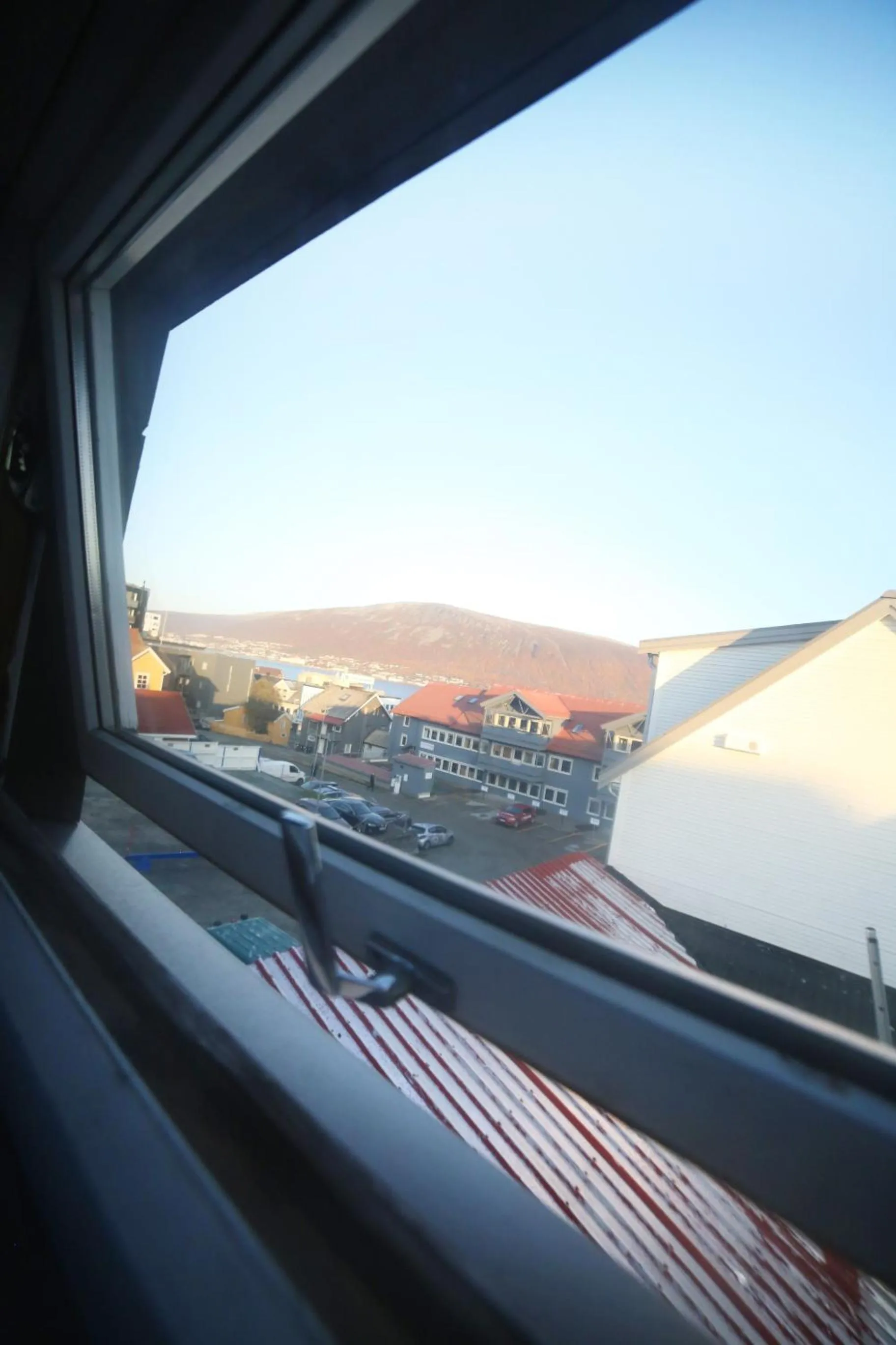 City view in Tromso Activities Hostel