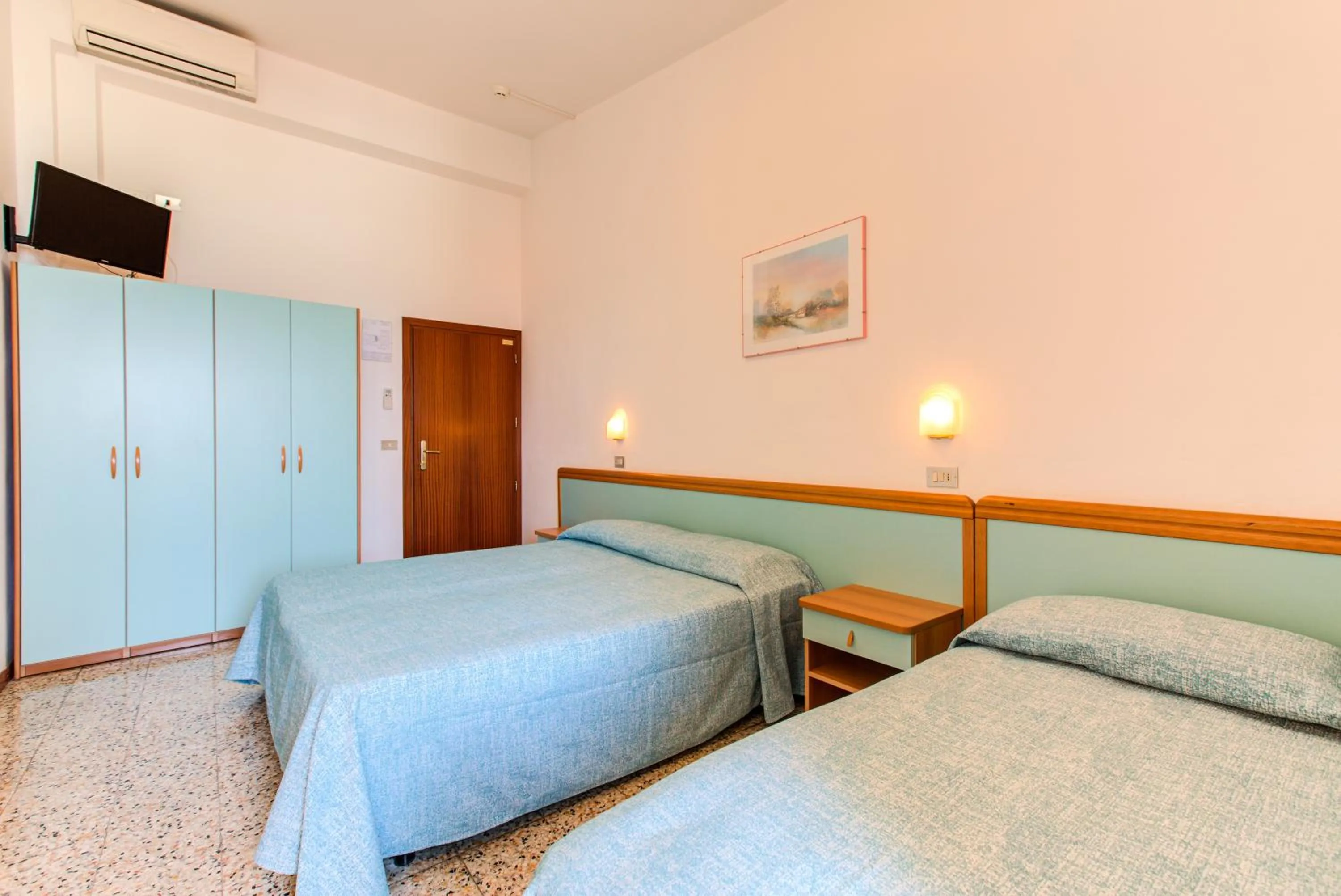 Sea view, Bed in Hotel Splendid