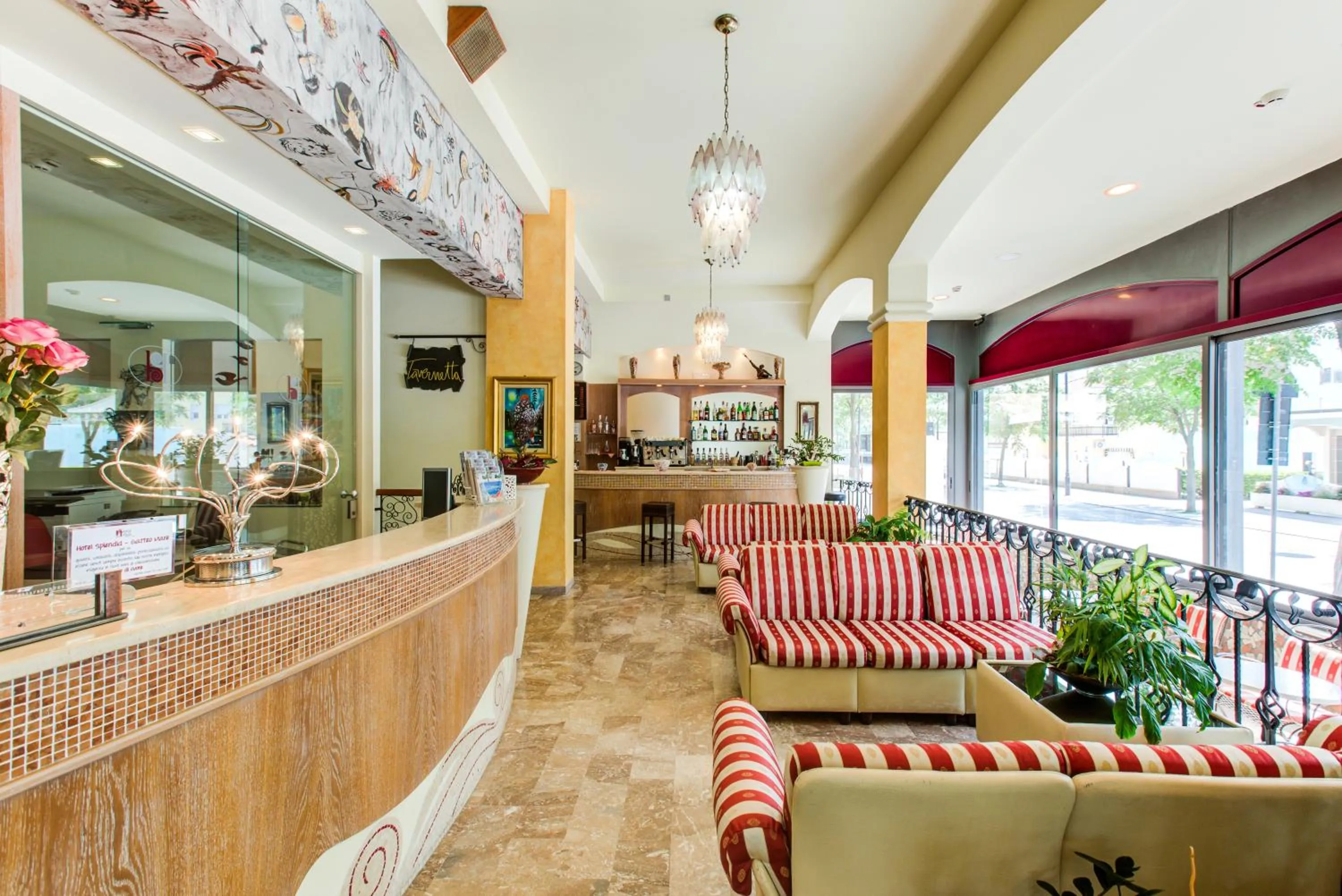 Lobby or reception in Hotel Splendid