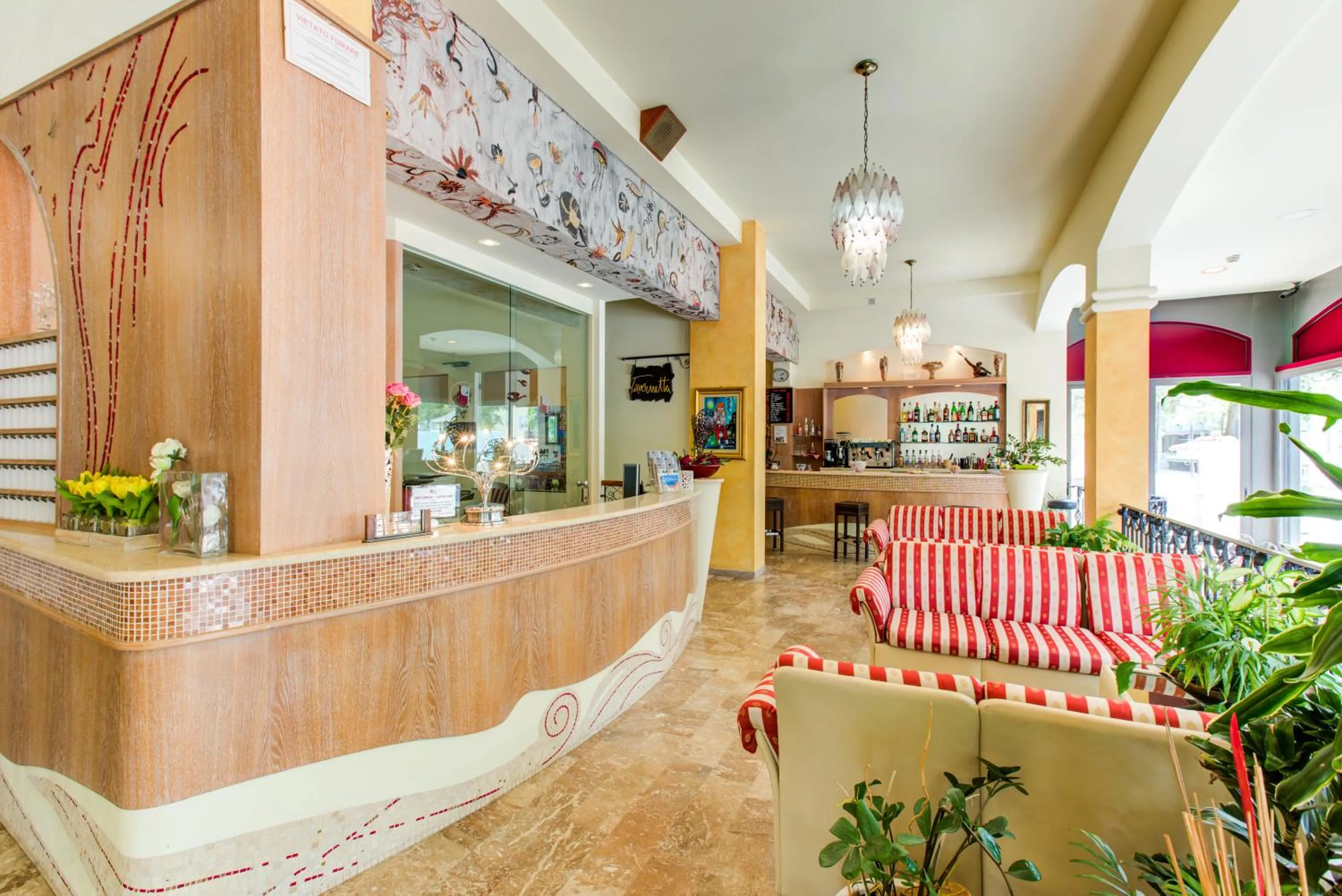 Lobby or reception in Hotel Splendid