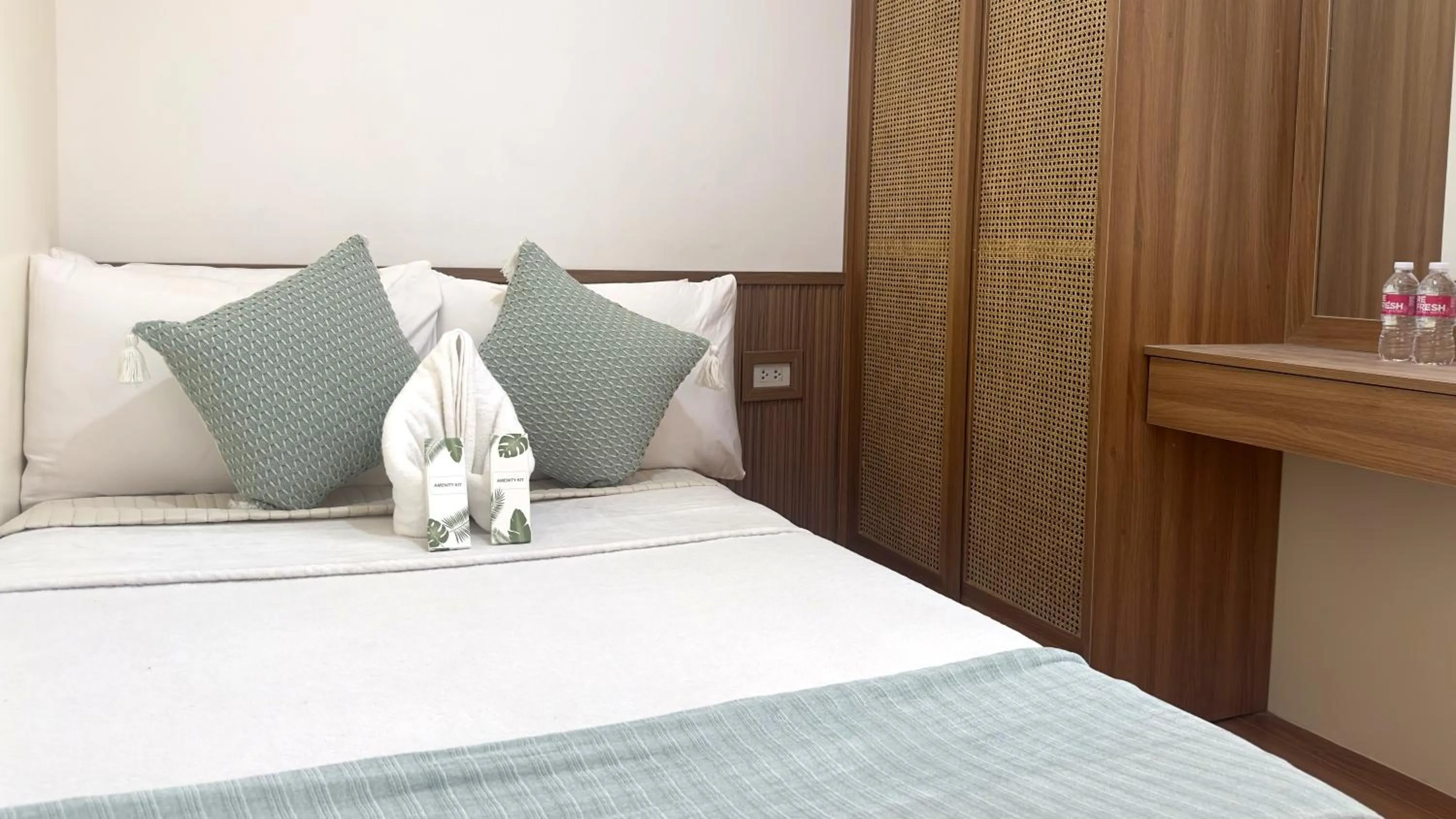 Bed in MMaple Residences Talisay