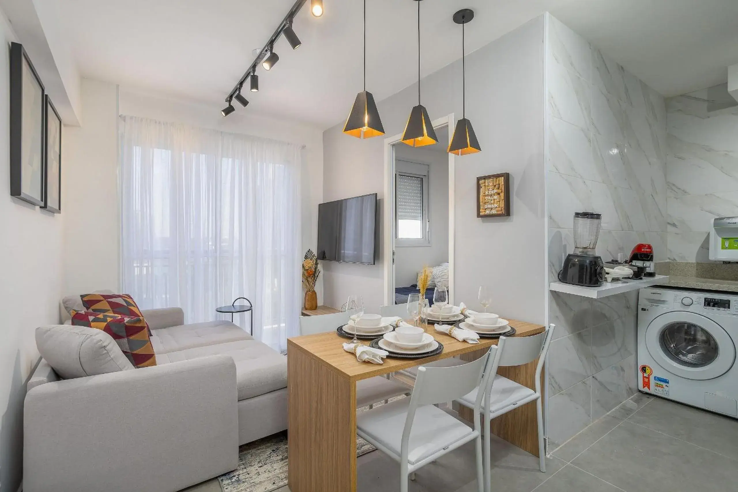 Two-Bedroom Superior Apartment in Composite Moema Two-Bedroom Superior Apartment in Composite Moema