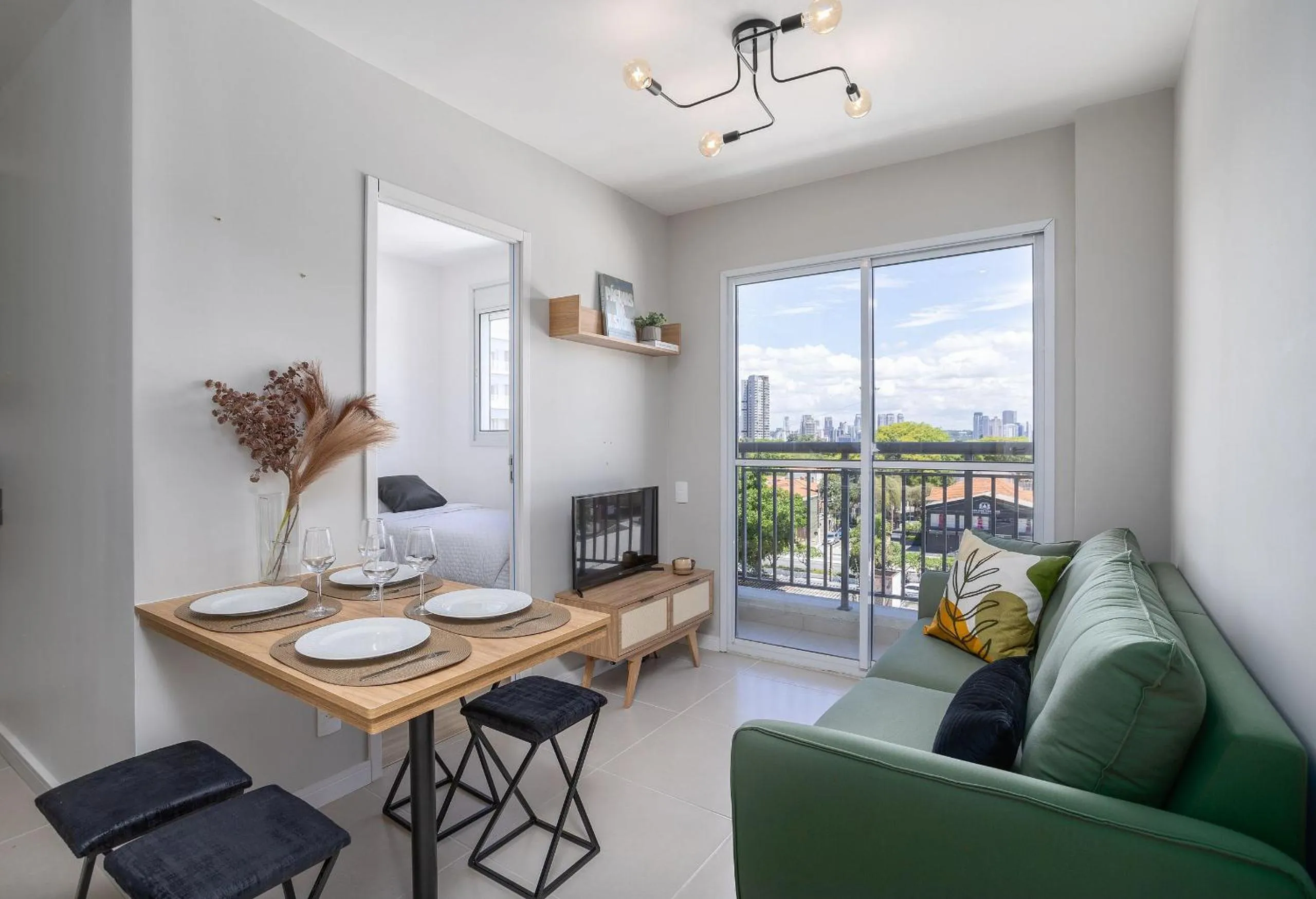 Living room in Composite Moema