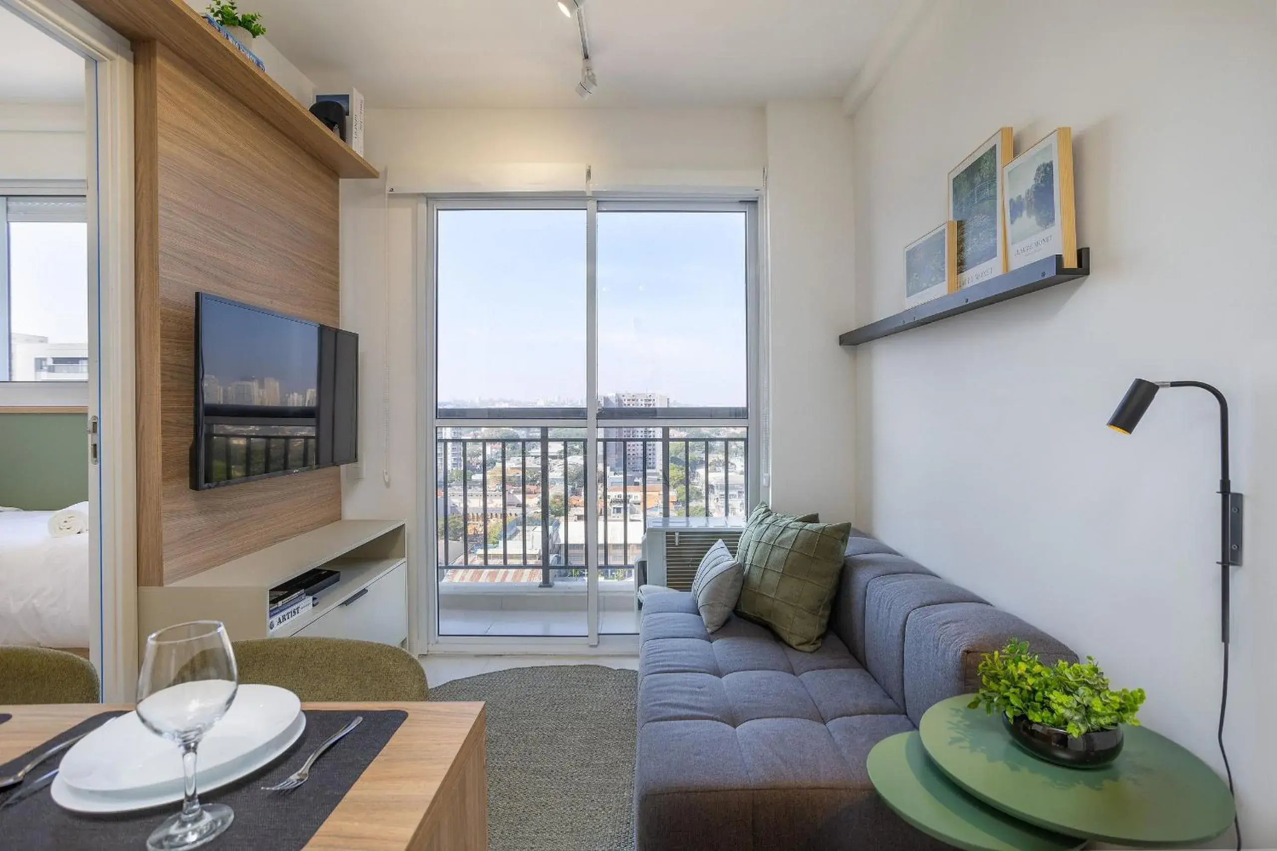 Two-Bedroom Deluxe Apartment in Composite Moema Two-Bedroom Deluxe Apartment in Composite Moema