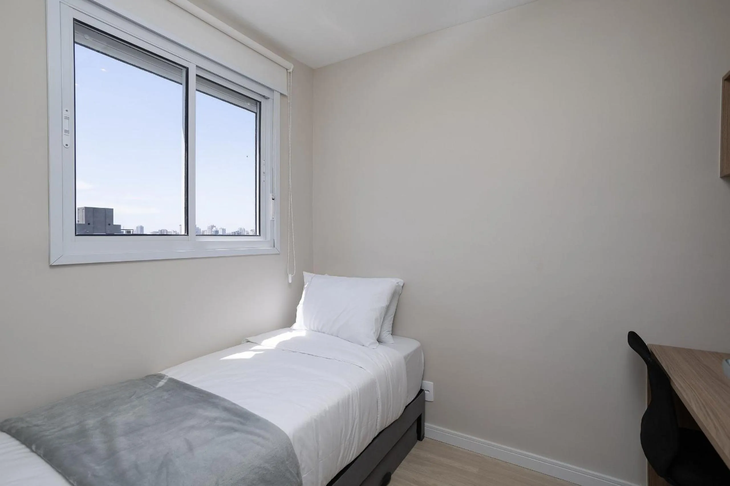 Bedroom, Bed in Composite Moema