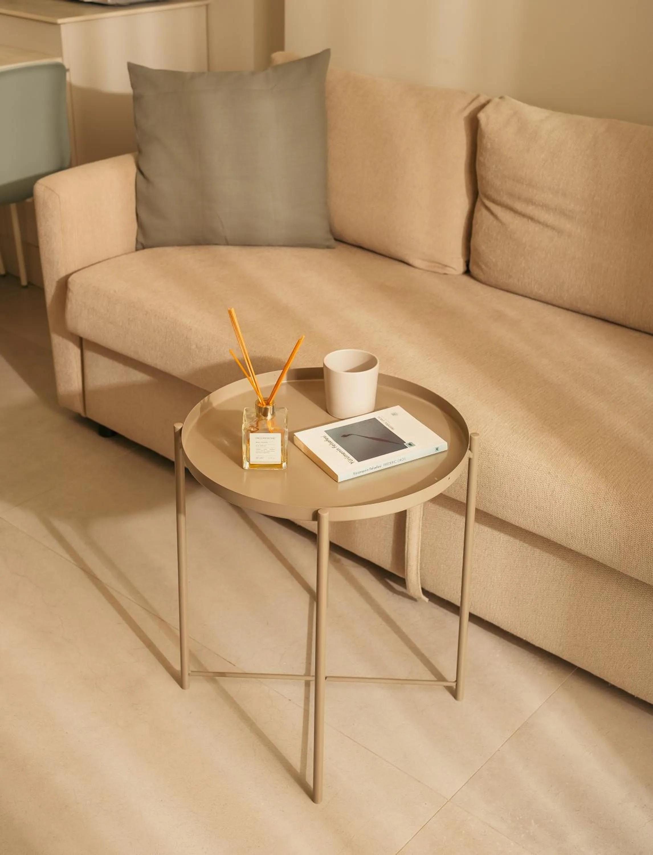 Living room in Bomo Suites