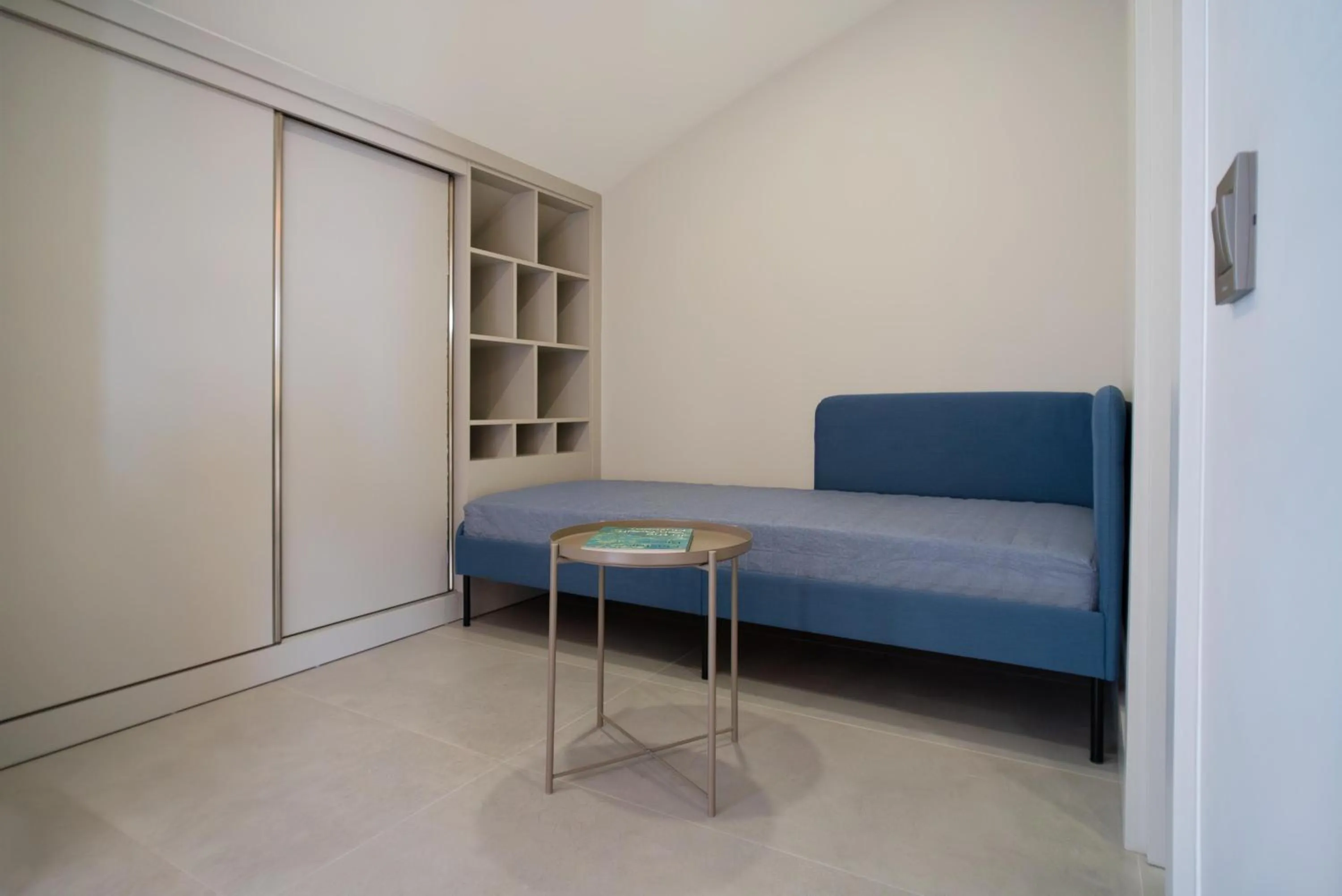 Seating area in Bomo Suites