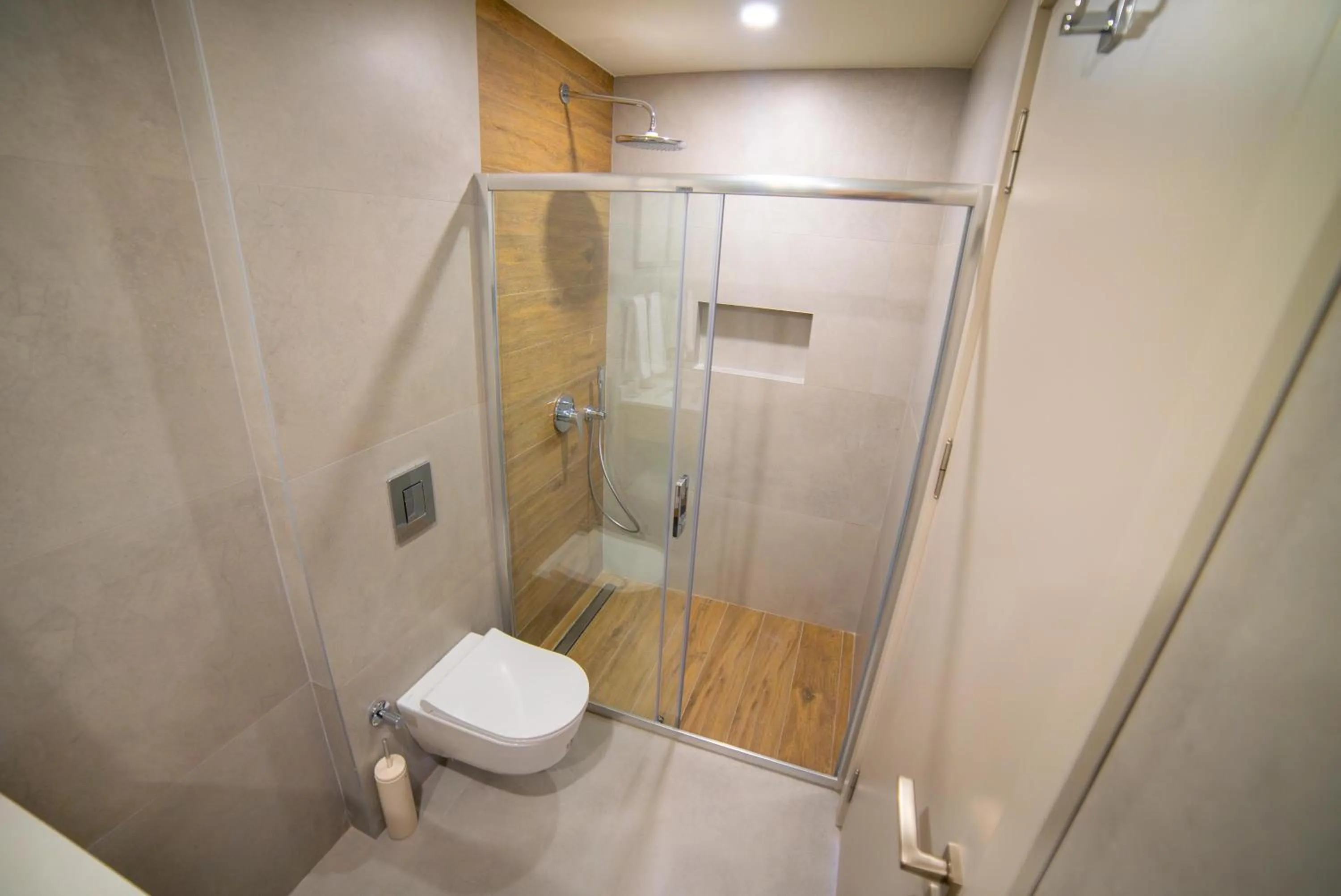 Bathroom in Bomo Suites