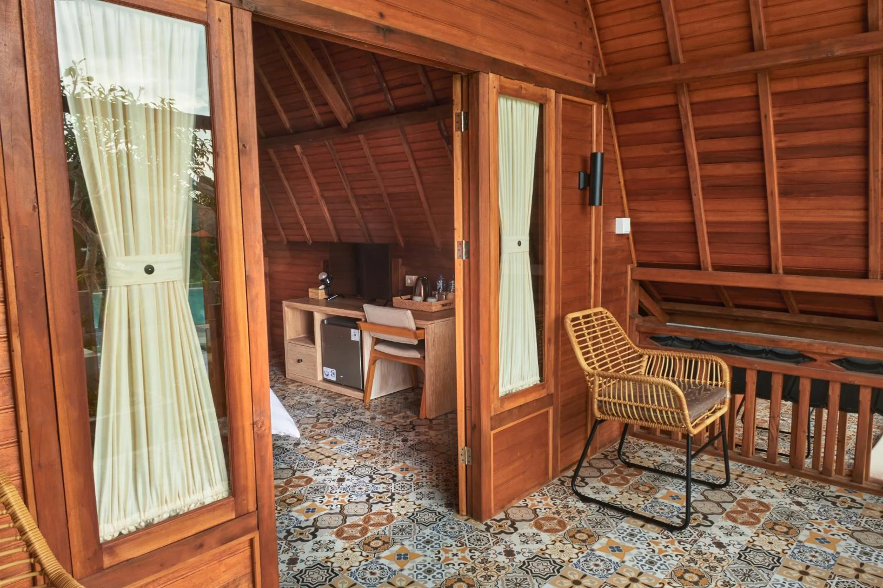 Seating area in Plumeria NP