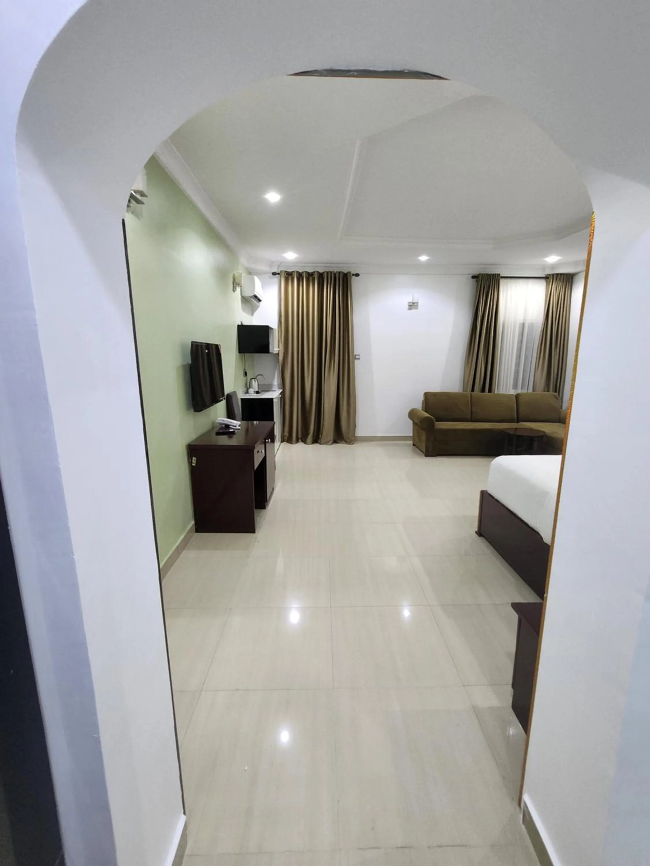 Bedroom in Cozy Residence Abuja