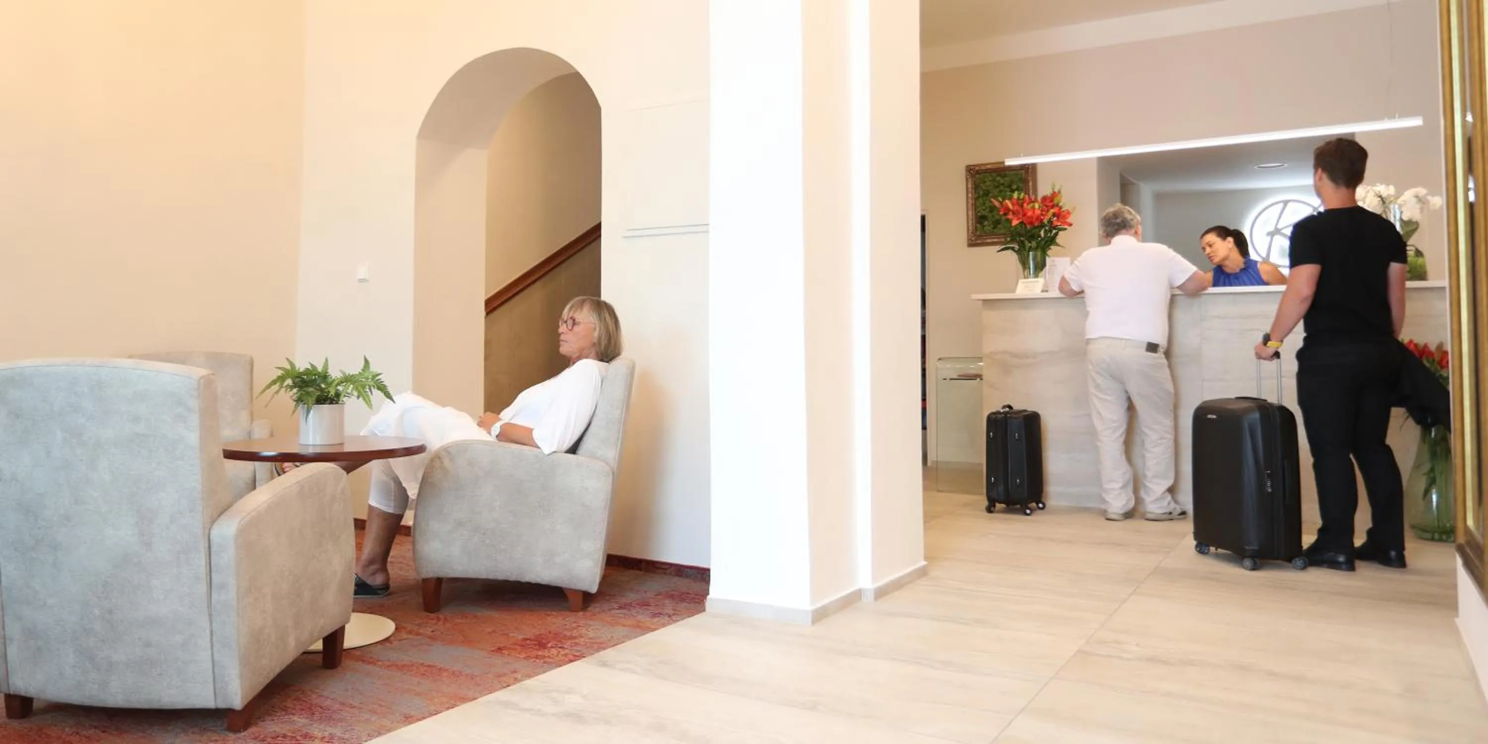 Lobby or reception in Hotel KOZÁK