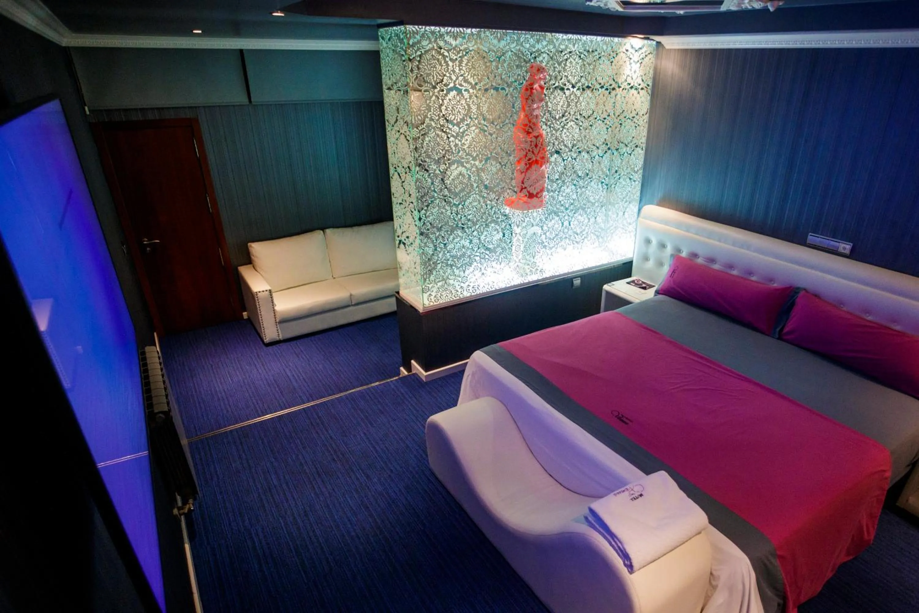 Bed in Motel Venus Pontevedra