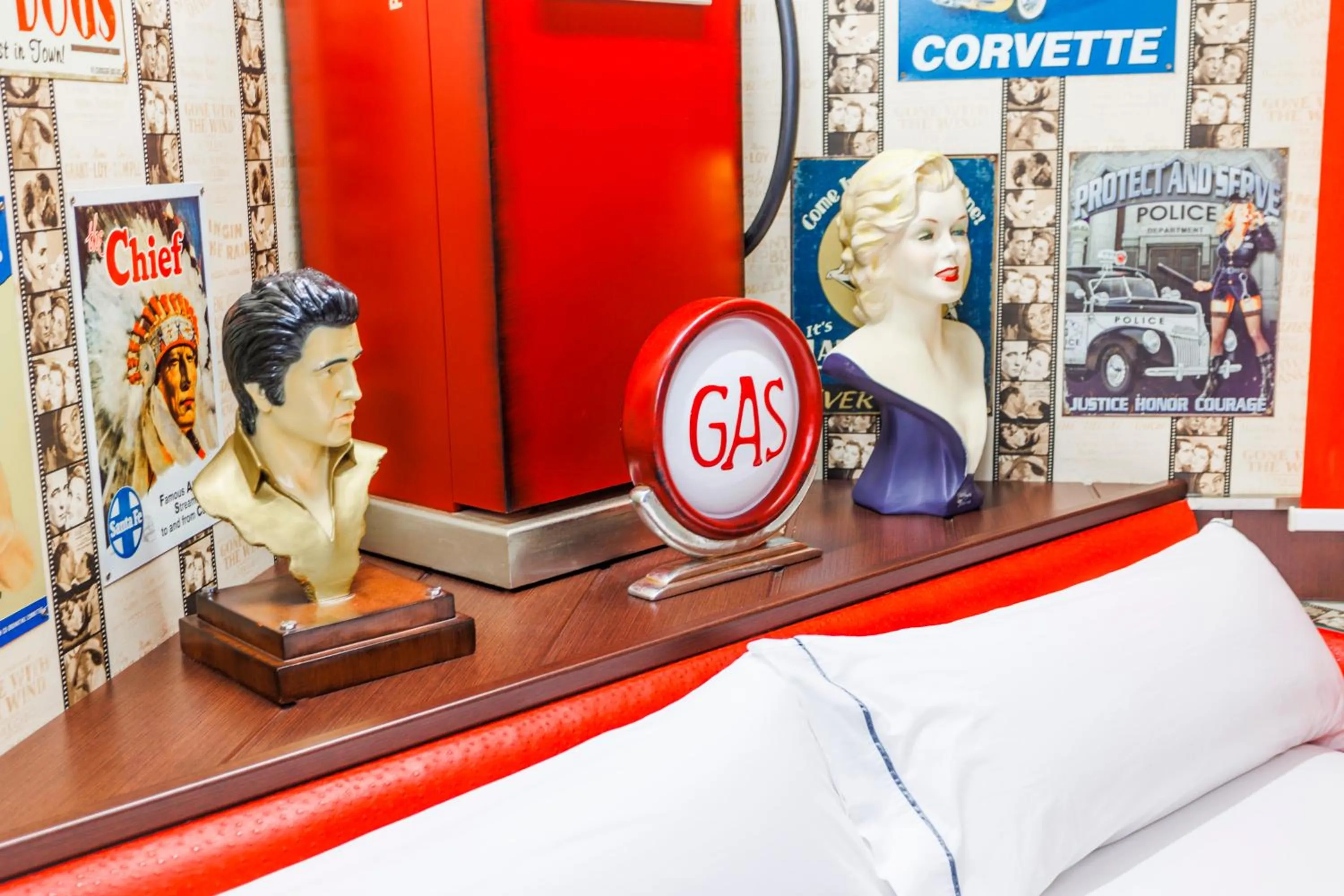 Bedroom in Motel Venus Pontevedra