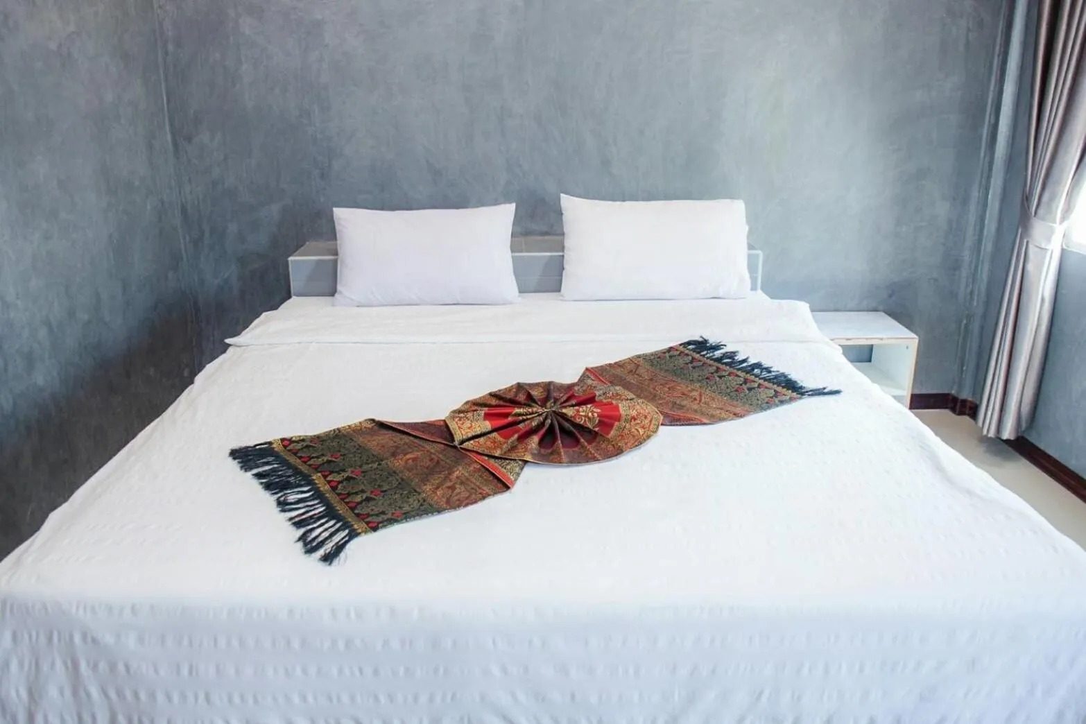 Bed in Buengngarm Resort