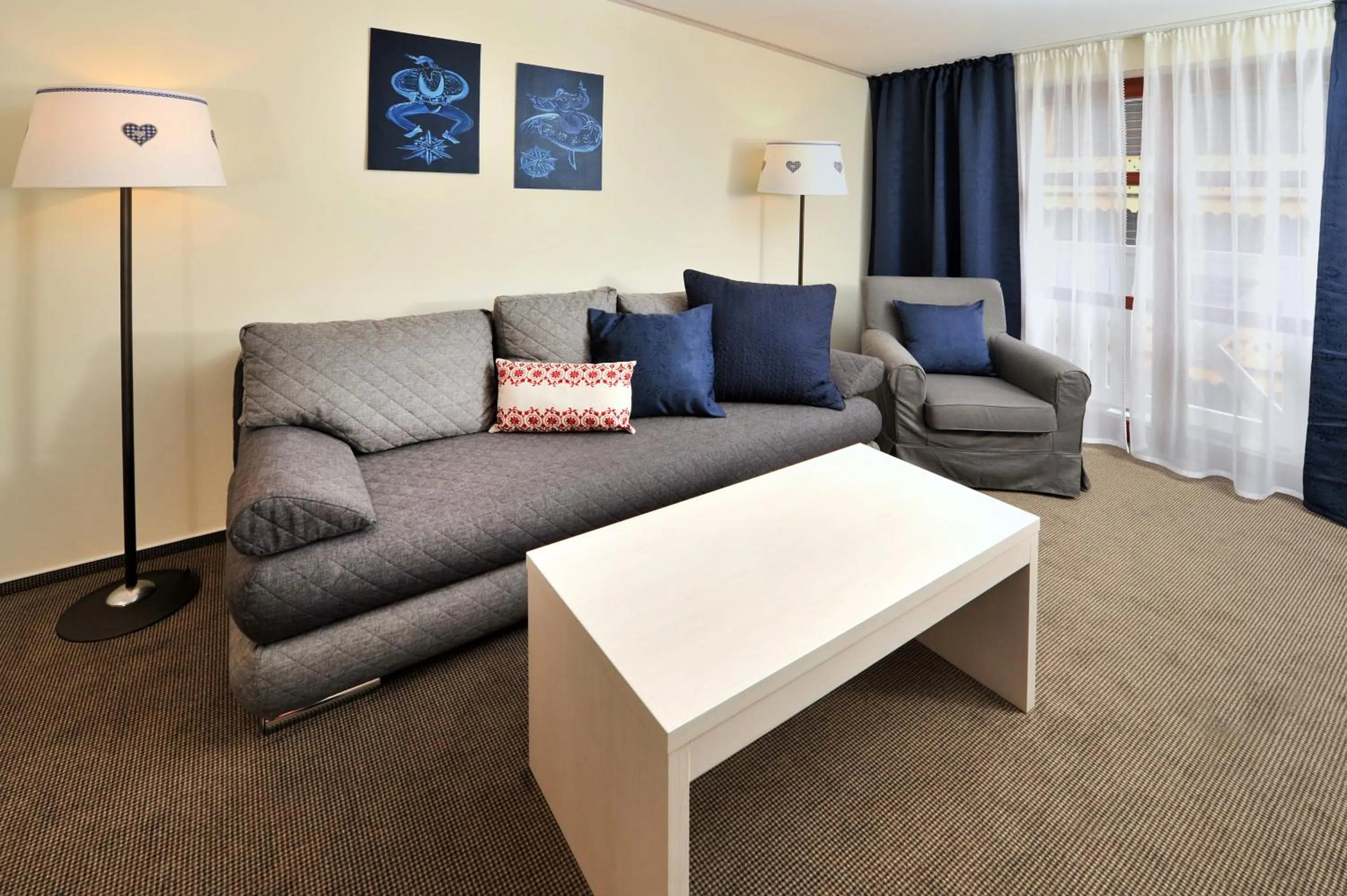 Living room in APLEND Koliba Kamzík