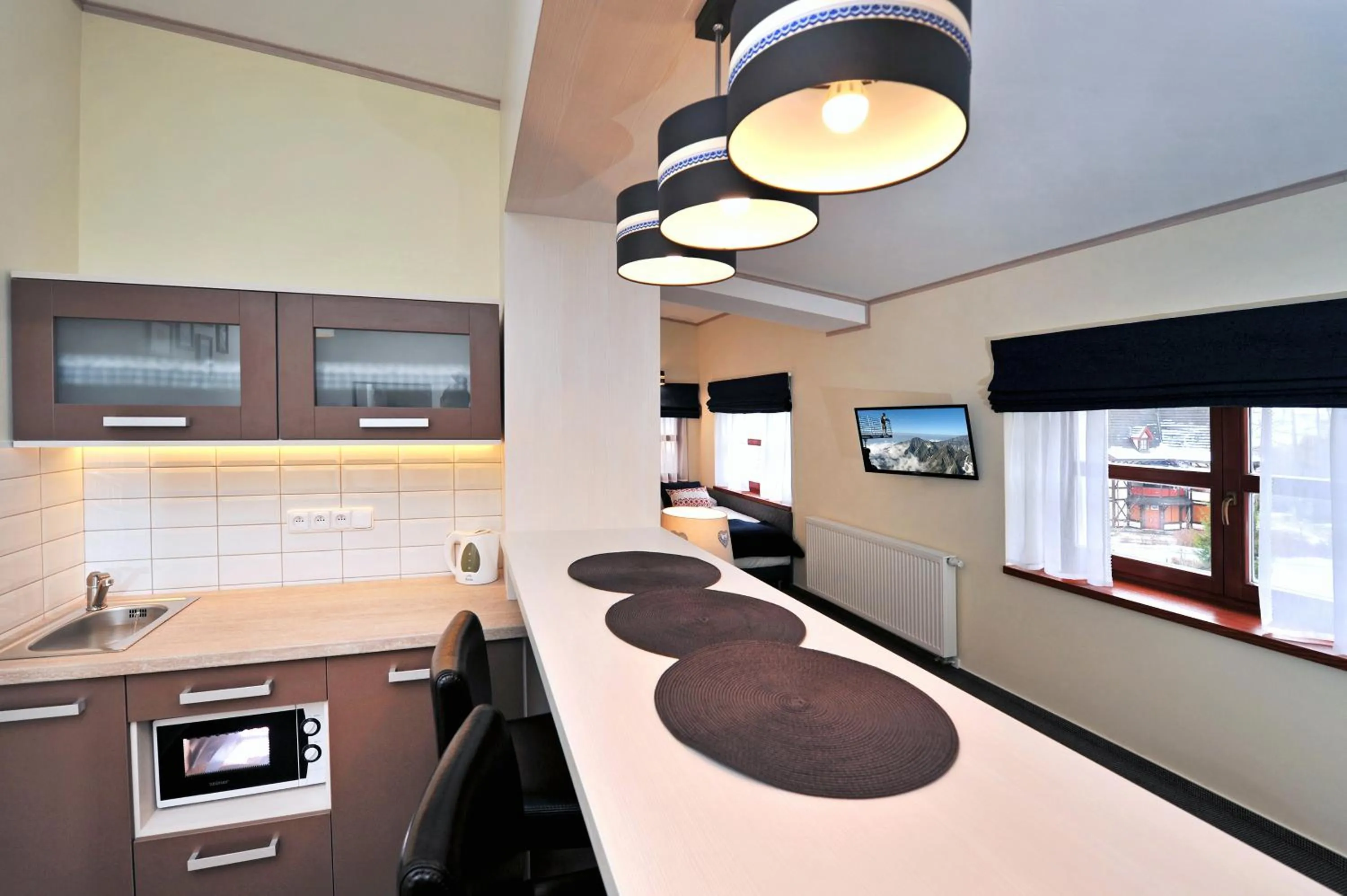 Kitchen or kitchenette in APLEND Koliba Kamzík